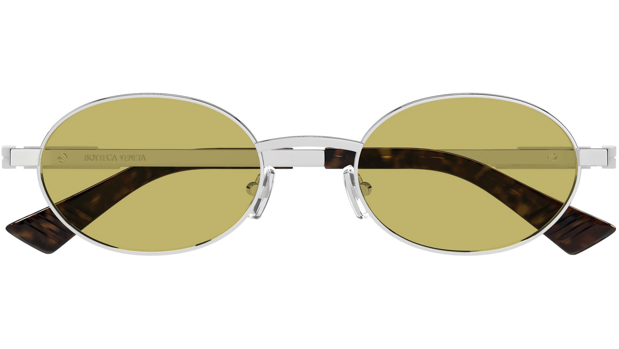 BV1470S Bottega Veneta Panthos Sunglasses 003 Silver - eye  display picture 2
