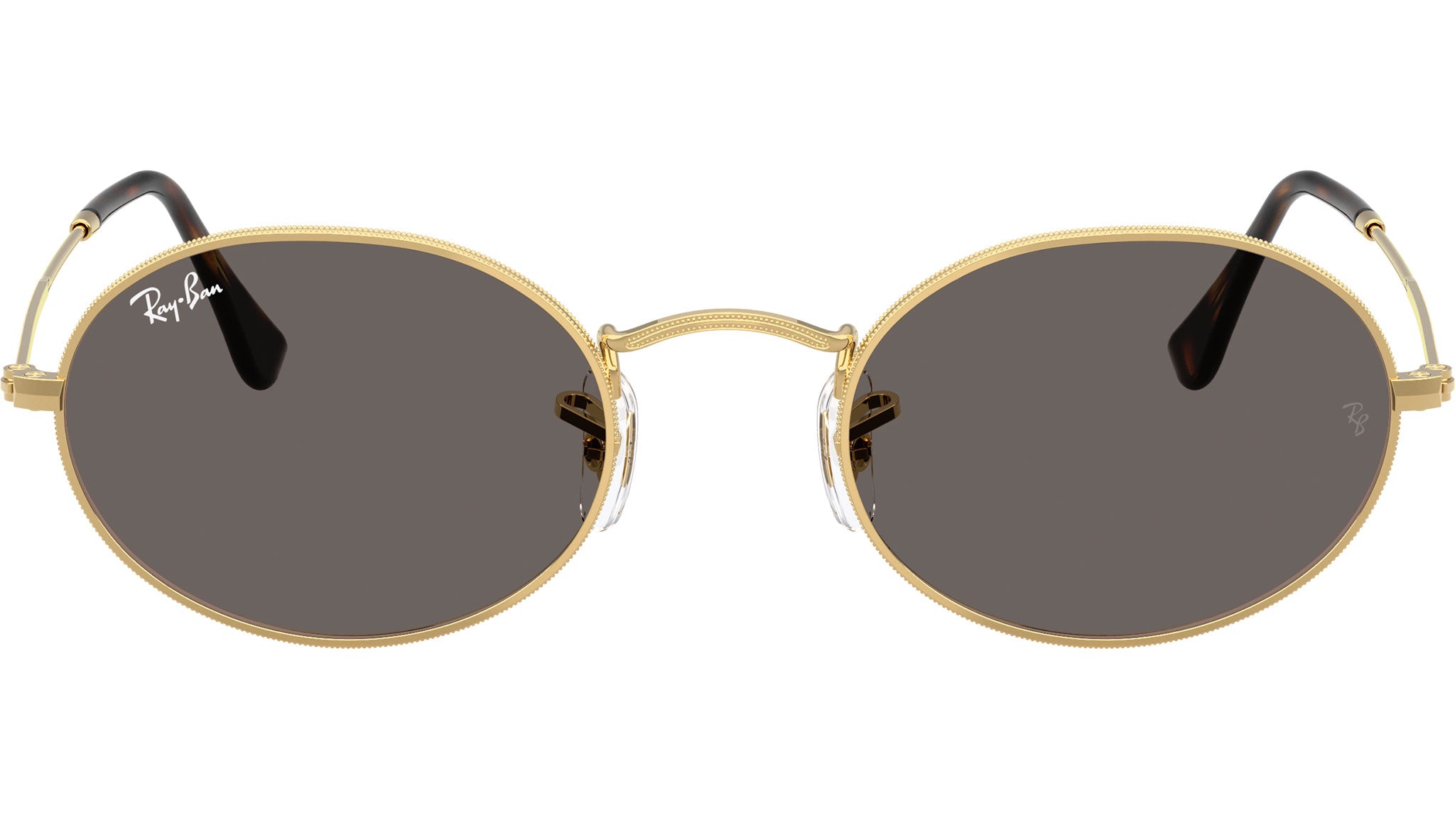 Ray-Ban Gold Frame Sunglasses with Brown Lenses. With case. Like new. Ray-Ban RB3025 Gold, Brown, Beige Prescription Sunglasses  main image 4