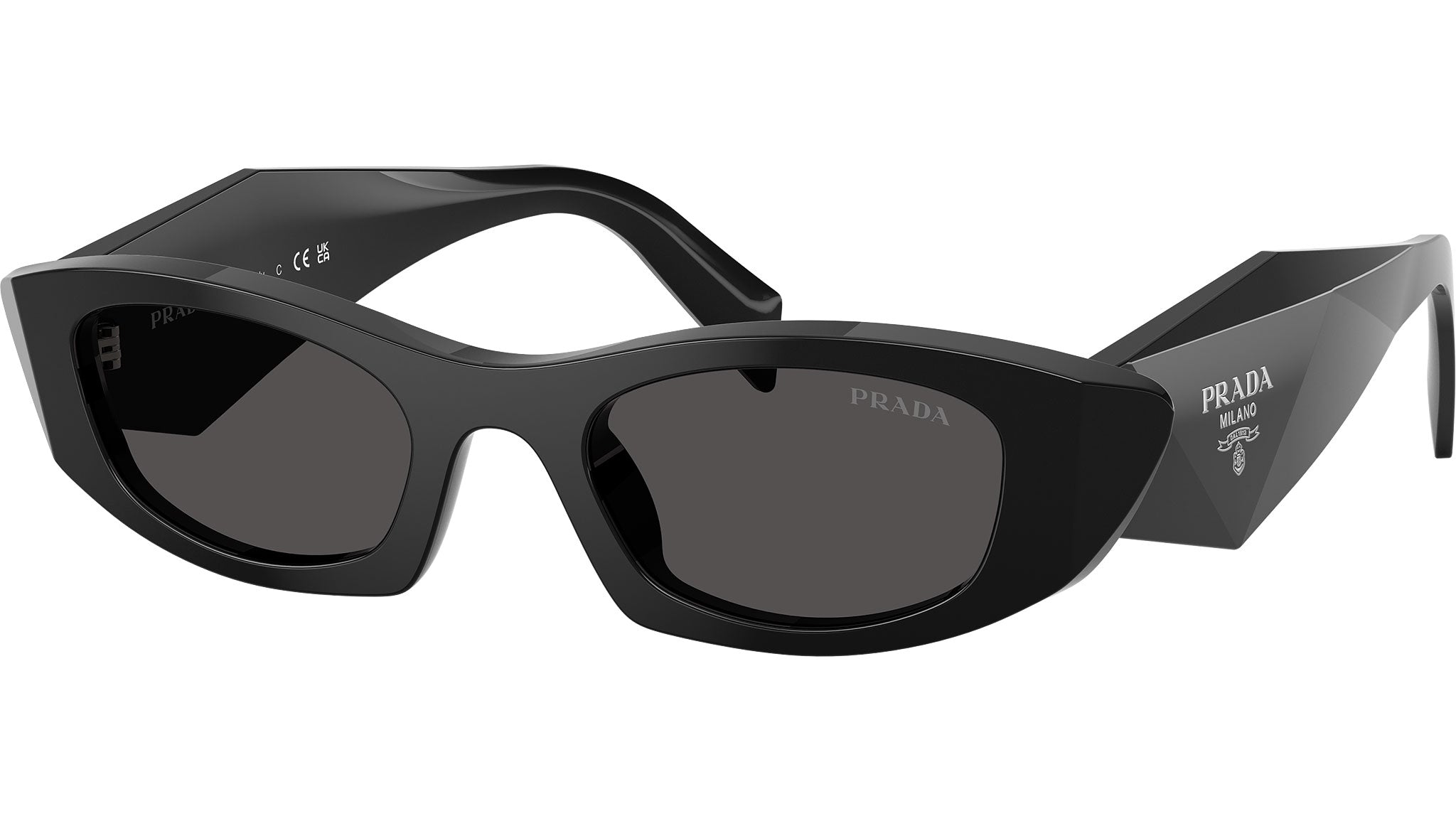 PR B16S Prada Sunglasses 16K08Z Black - eye-oo.com