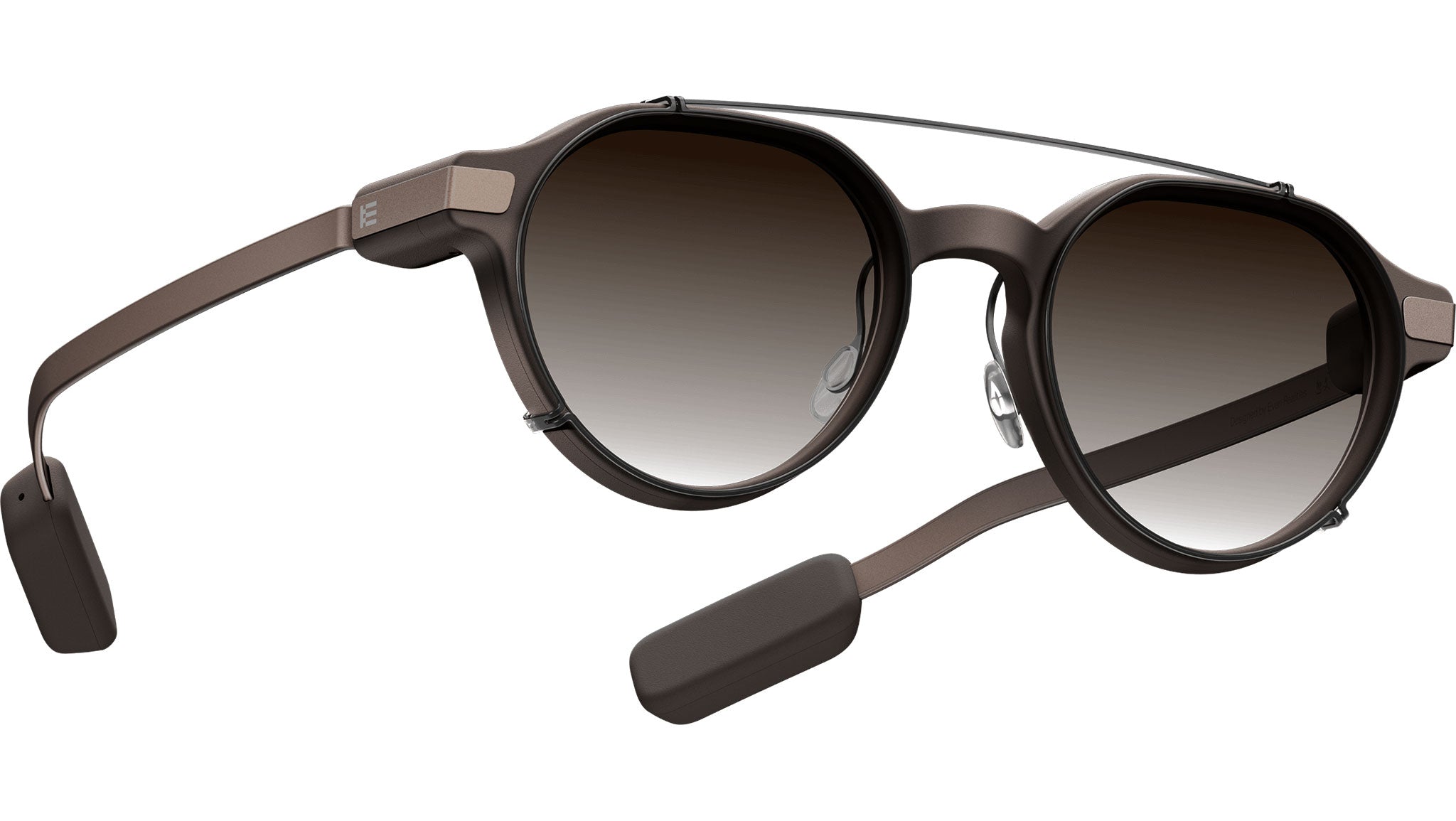 Even Realities G2 クリップオン サングラス Clip for Even Realities G2 A Smart Glasses Brown - eye-oo.com