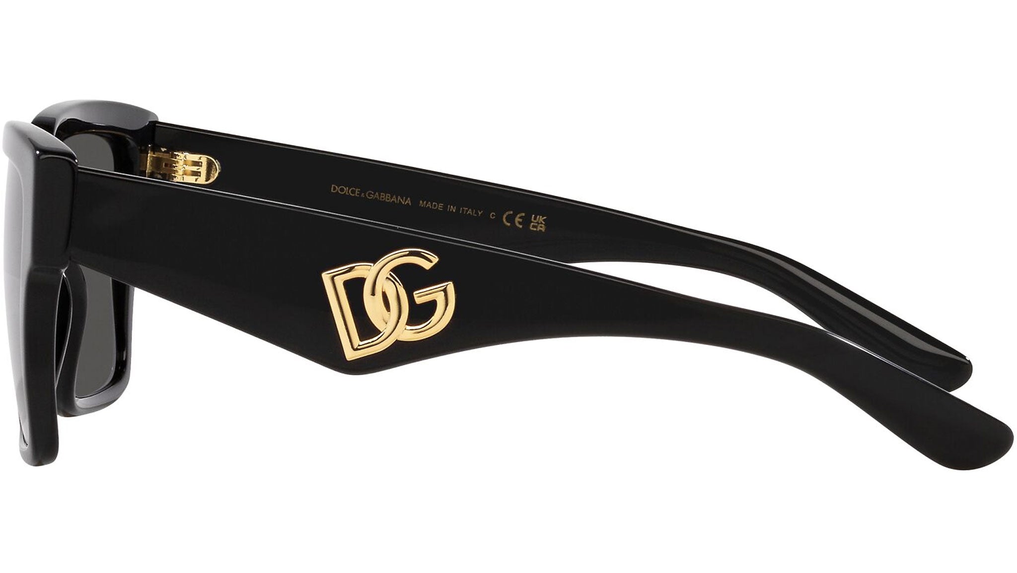 Dolce & Gabbana DG4436 Sunglasses 501/87 Black - eye-oo.com