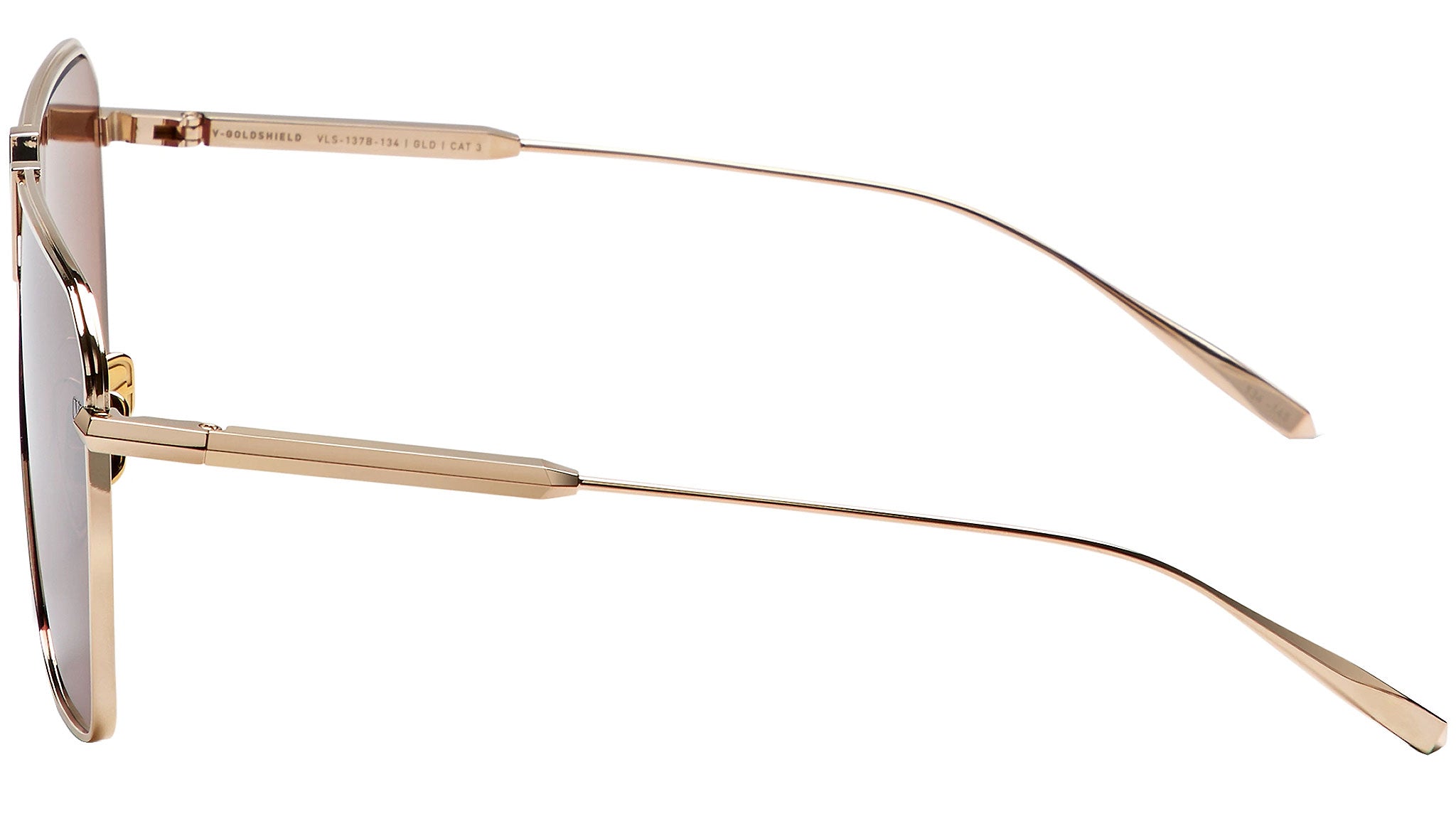 Valentino VLS-137B Sunglasses GLD Light Gold - eye-oo.com