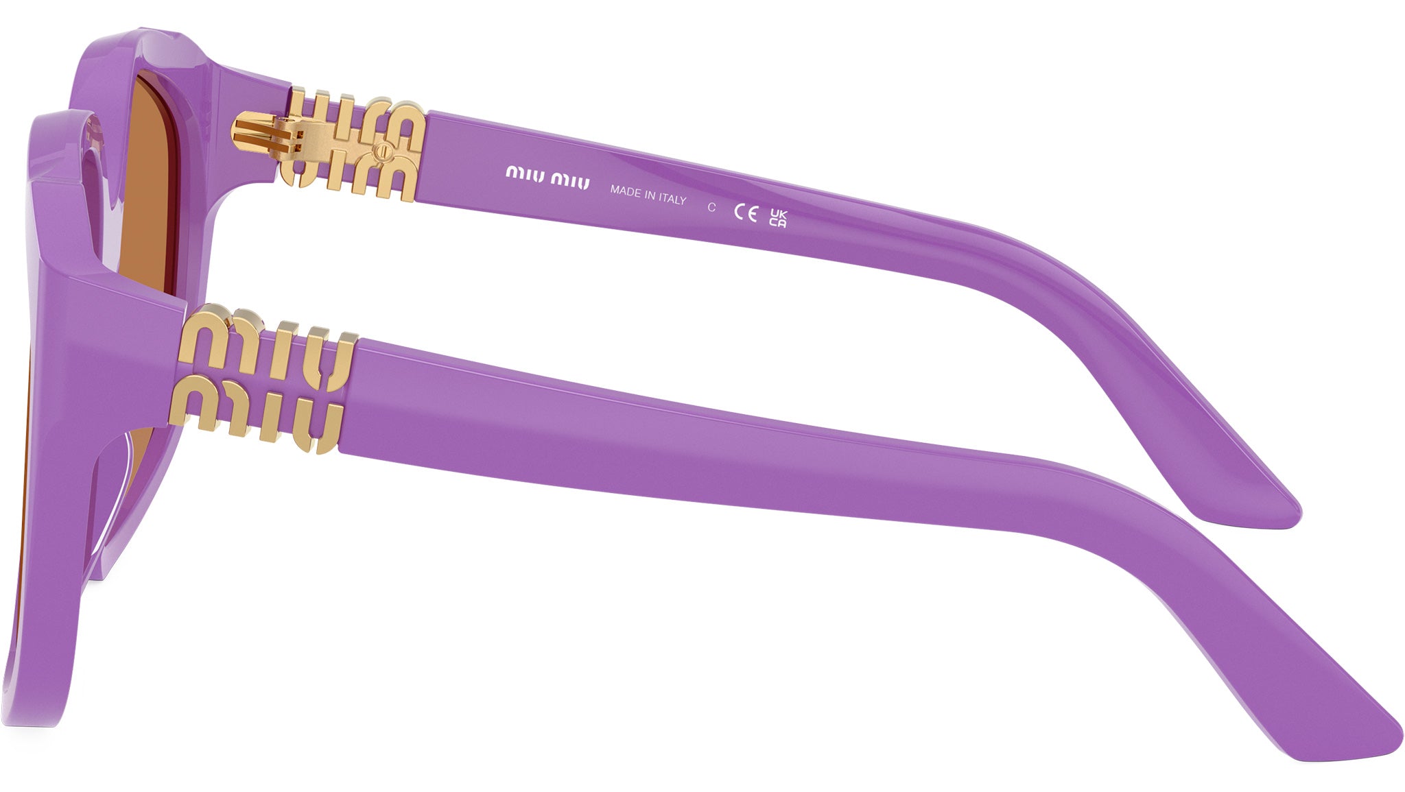 MU A07S Miu Miu Sunglasses 25D90Q Violet - eye-oo.com