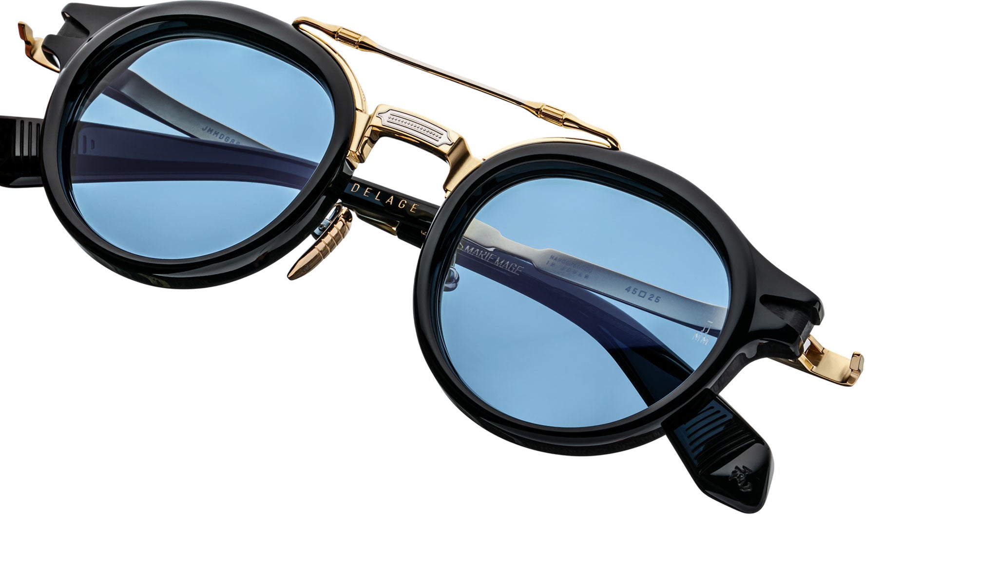 Jacques Marie Mage Delage Black Sunglasses JMMDG-88 - eye-oo.com