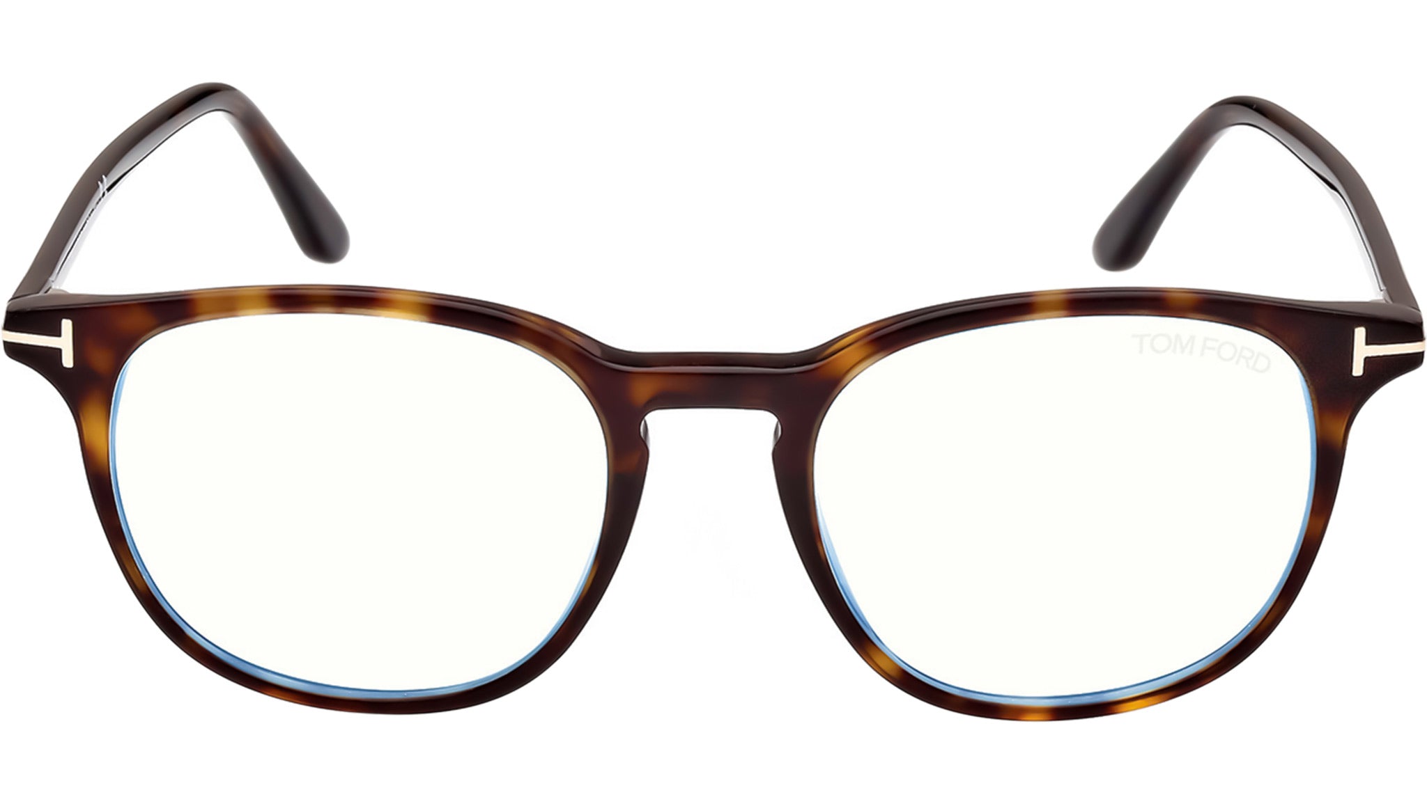Tom Ford FT5832 052 Optical Frame 052 Shiny Dark Havana - eye-oo.com