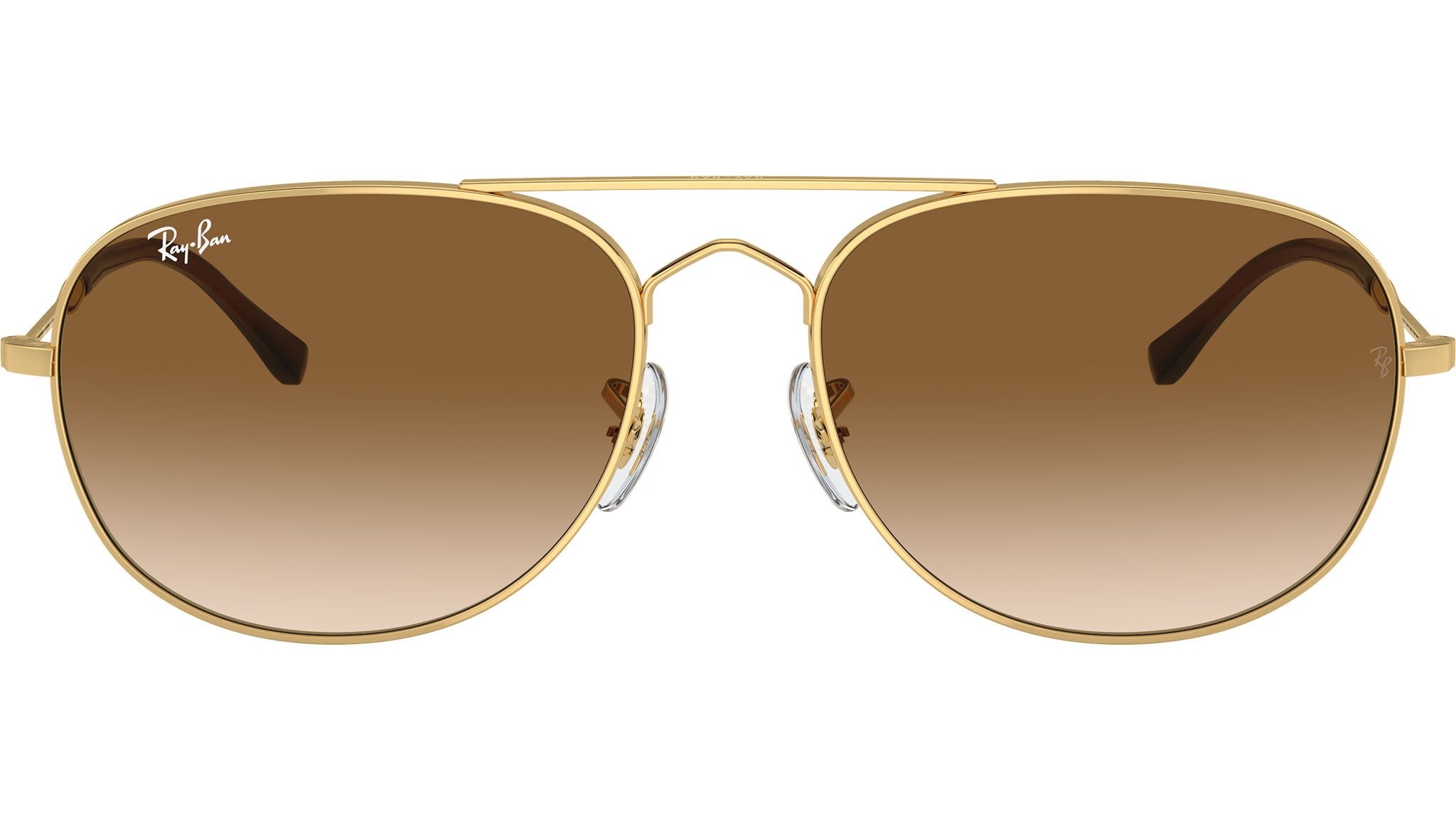 RAY-BAN Sunglasses RB 3735 001/51 GOLD BROWN 60-17 FRAMES ONLY With Case Ray-Ban Bain Bridge RB3735 001/51 • See best price » main image 4