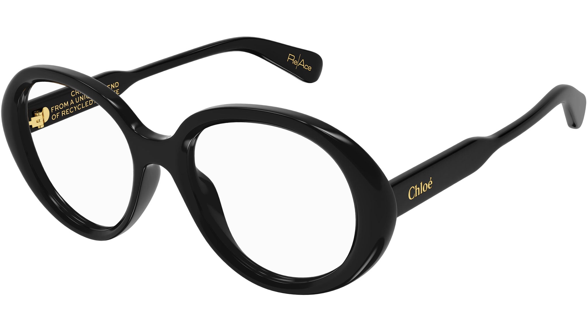 Chloé CH0221O 001 Eyeglasses Shiny Black - eye-oo.com display picture 1