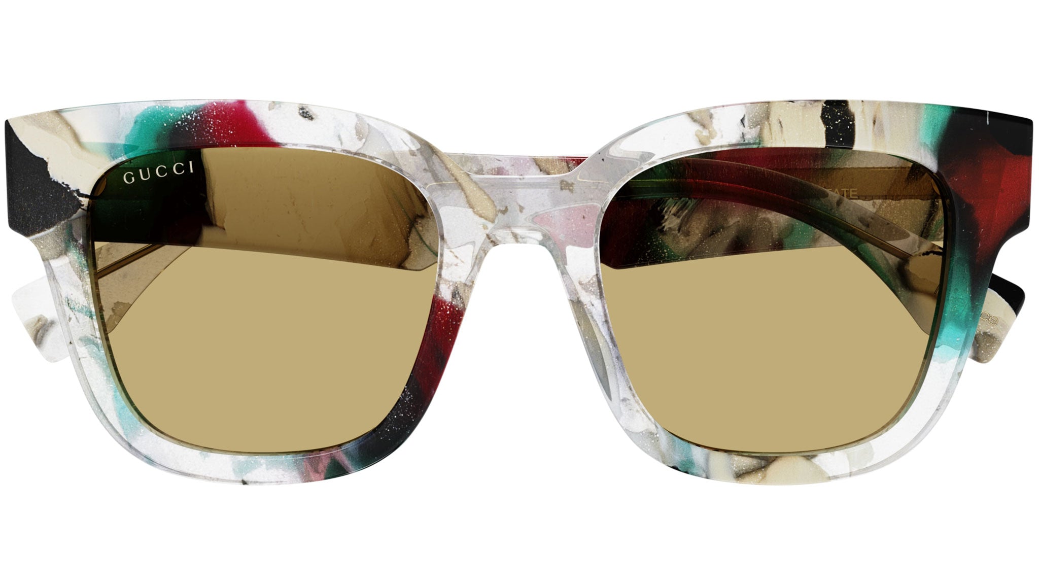 Gucci GG1624S 002 Sunglasses Crystal Multicolor - eye-oo.com display picture 1