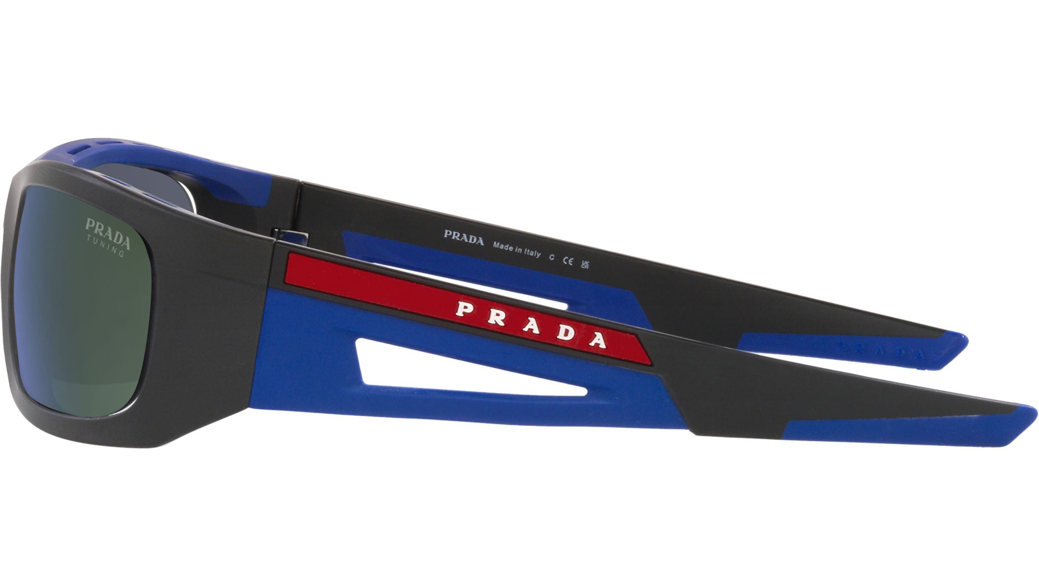 Prada Linea Rossa Sunglasses PS02YS 16G05U Black