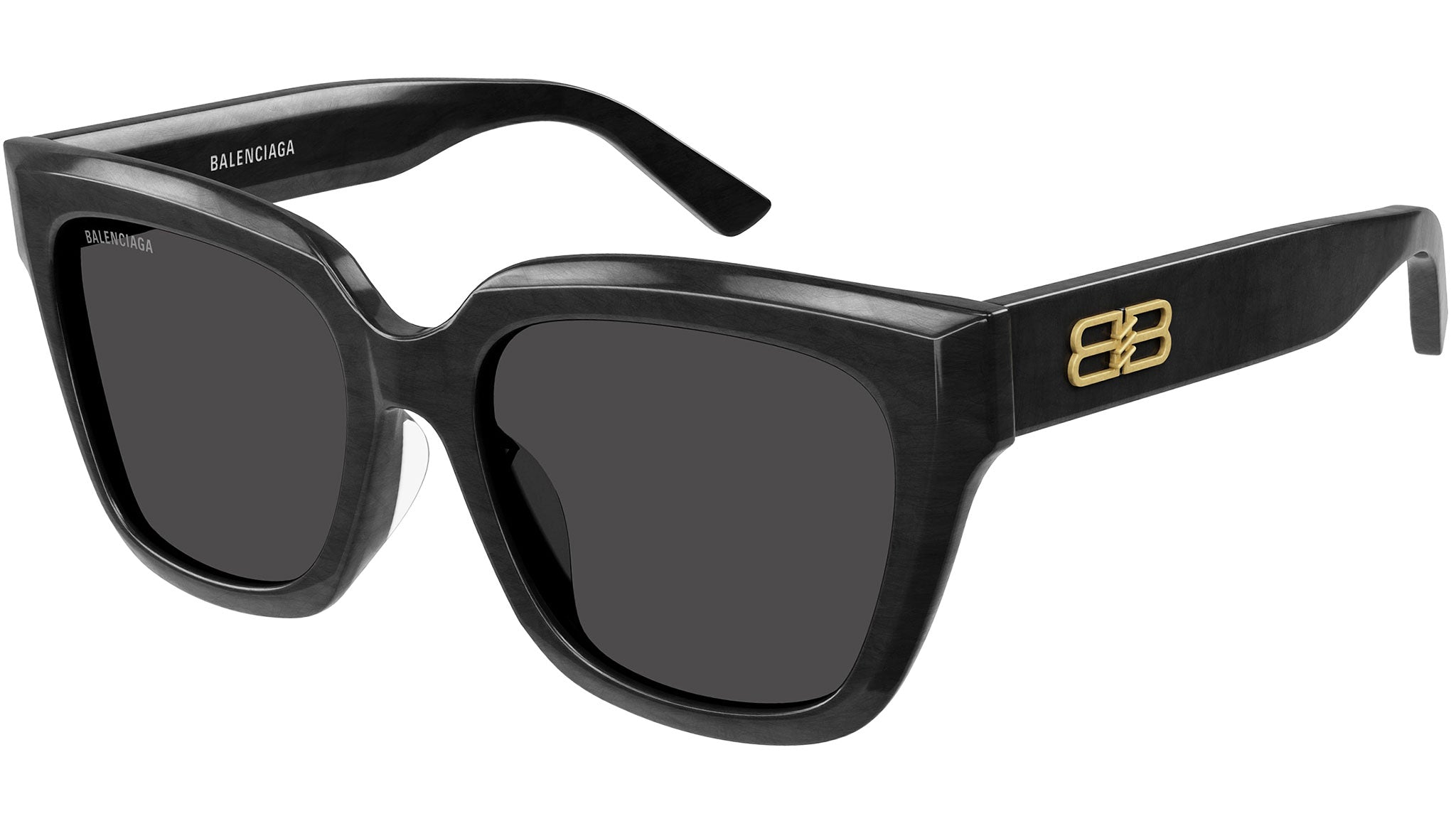 Balenciaga Black Square Sunglasses Balenciaga BB0328S 003 Sunglasses - US main image 2