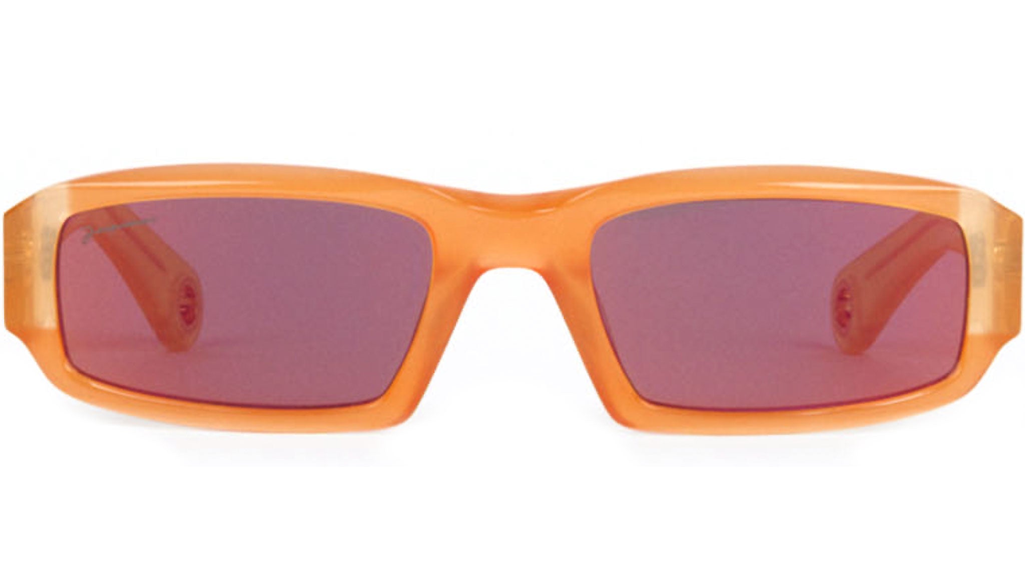 Jacquemus Cat-Eye Sunglasses In Vibrant Yellow And Orange Acetate - NWT Ovalo Jacquemus Sunglasses Yellow - eye-oo.com main image 2