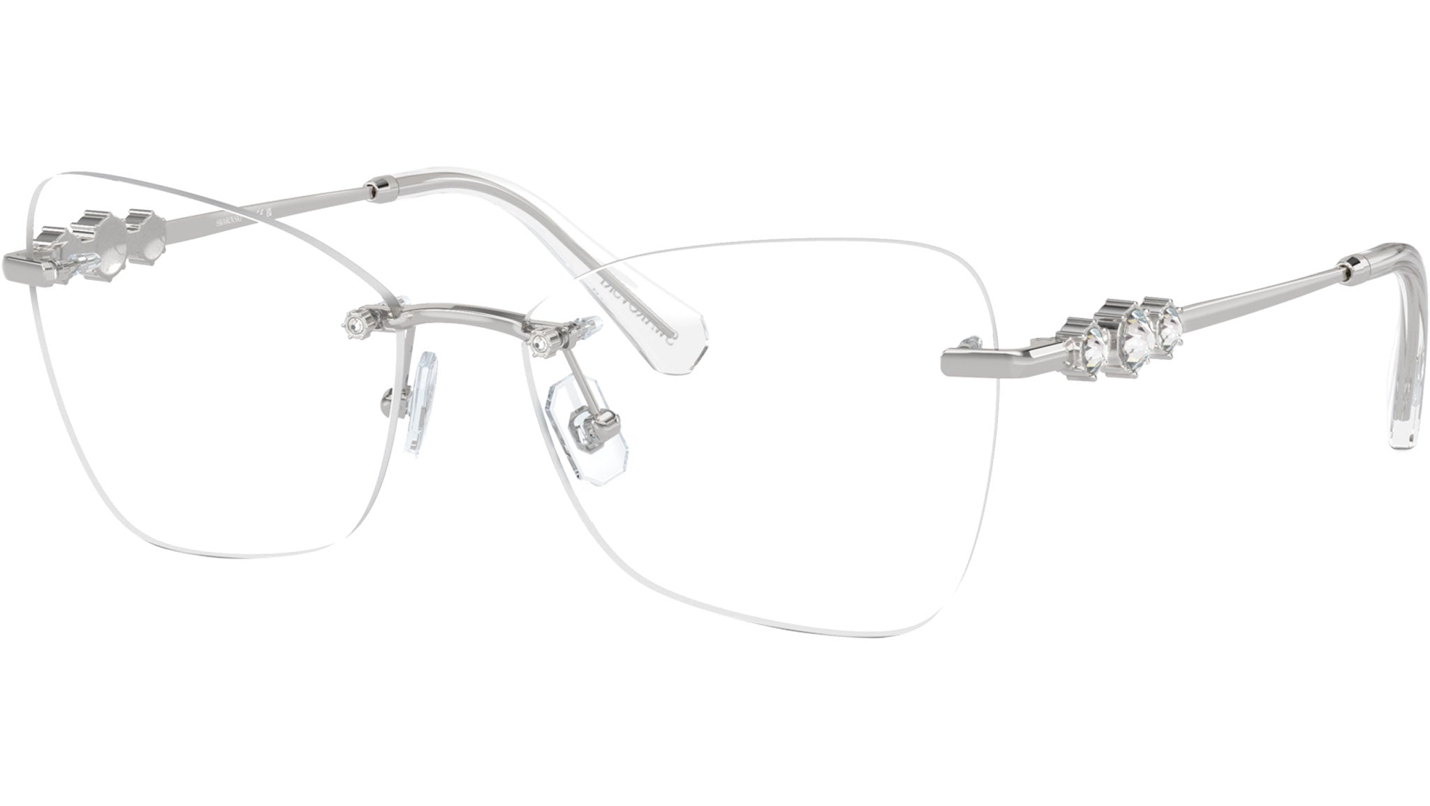 Swarovski SK1014 Glasses 4001 Silver - eye-oo.com