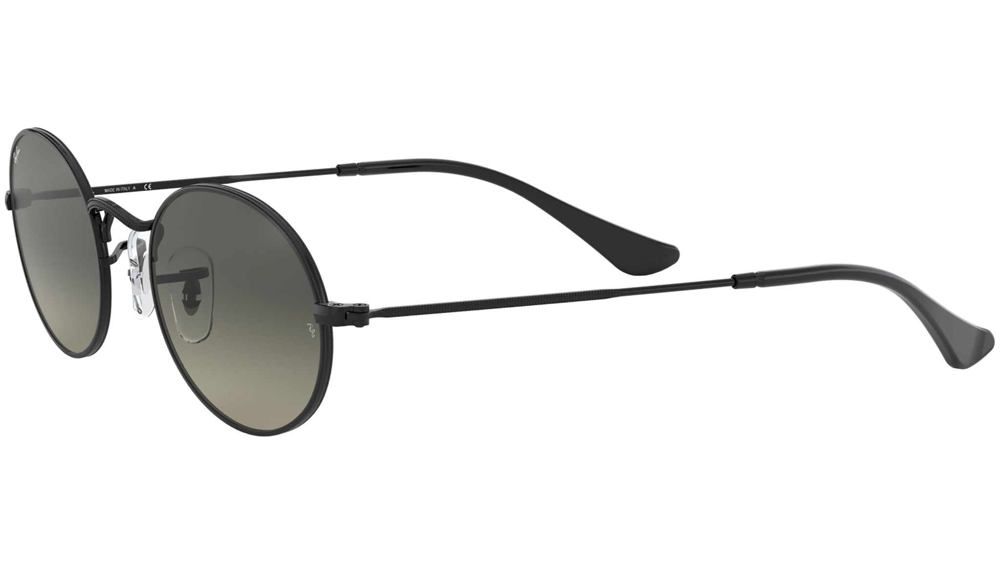 Ray-Ban Oval RB3547N 002/71 Black Sunglasses - eye-oo.com