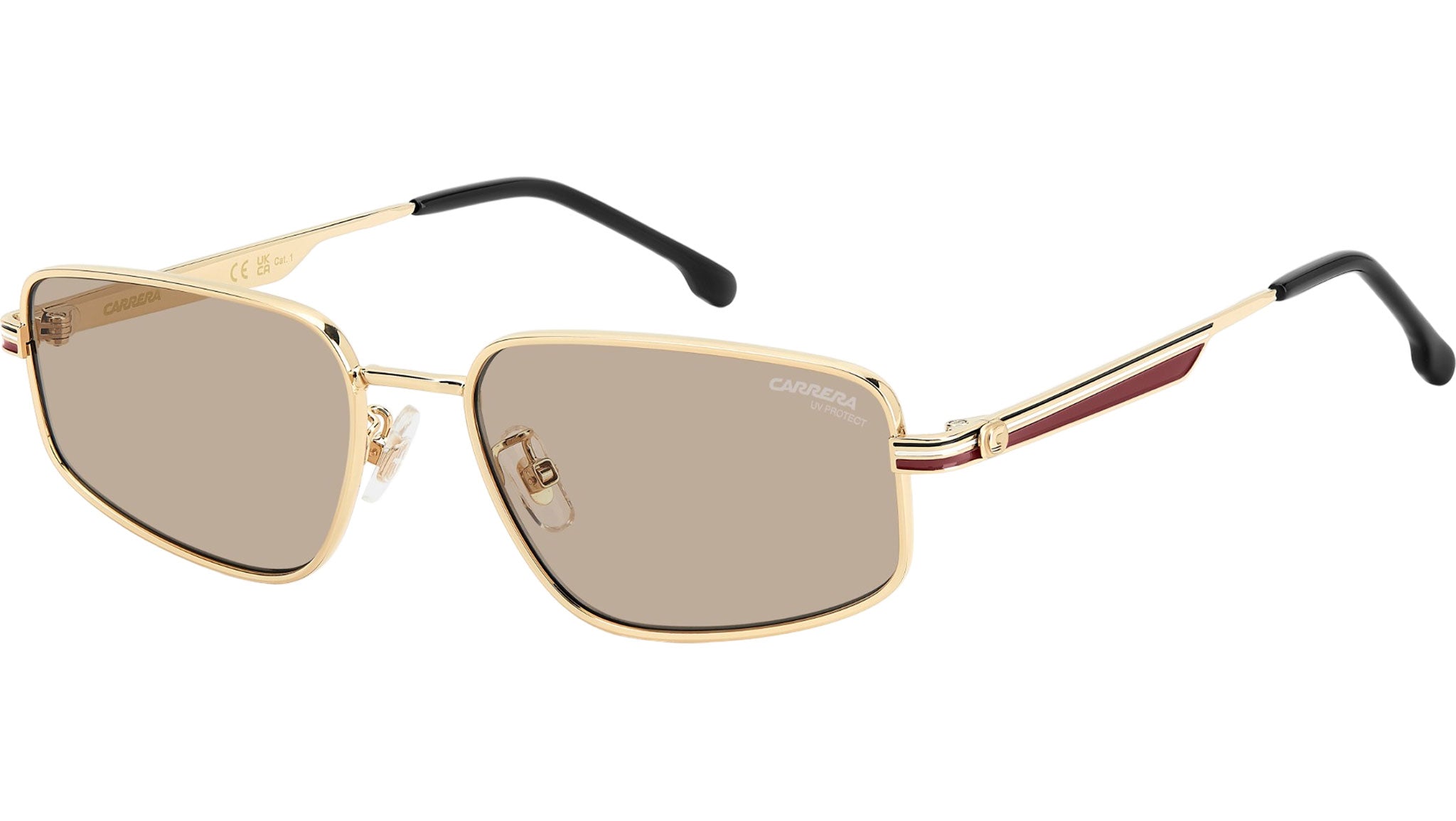 Carrera CARRERA 3087/S NOA 70 Sunglasses Gold Burgundy - eye  display picture 2