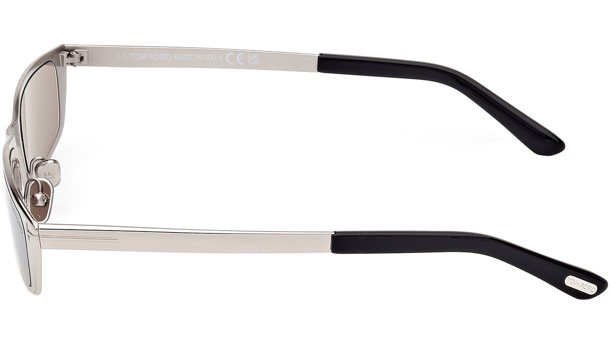 Tom Ford Everett FT1059 Sunglasses 16C Shiny Silver - eye-oo.com