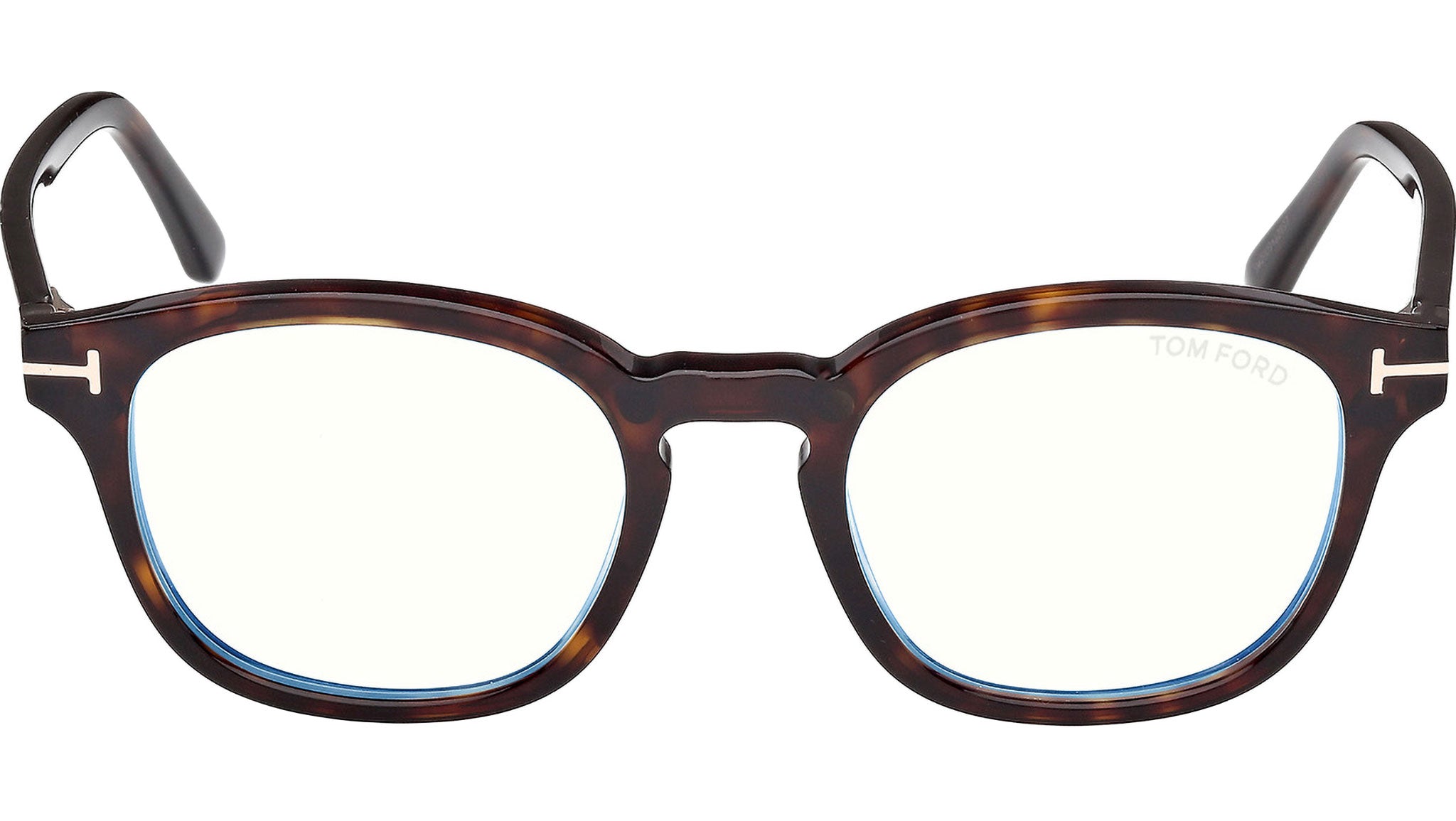 Tom Ford Clip-on Glasses 52N Dark Havana - eye-oo.com