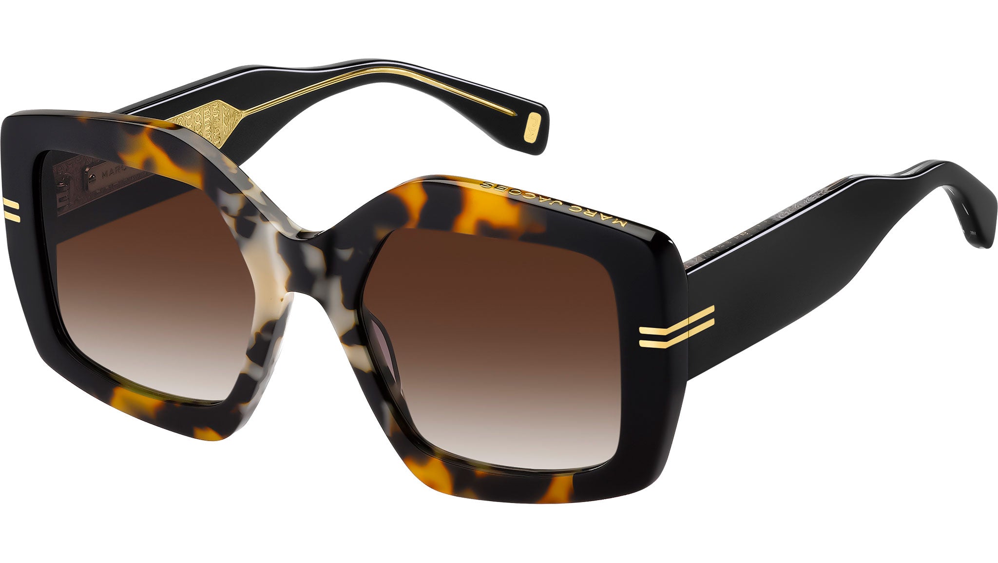 Marc Jacobs Like New Havana Sunglasses ? with Yellow Case and Lens Cloth 646/S Marc Jacobs Sunglasses Women main image 2