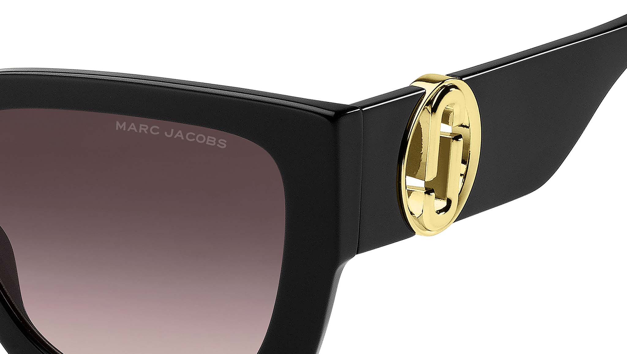 『EYE MAR 47 21 150 GOLD×BLACK』 Marc Jacobs MARC 687/S 807 HA Sunglasses Black - eye-oo.com