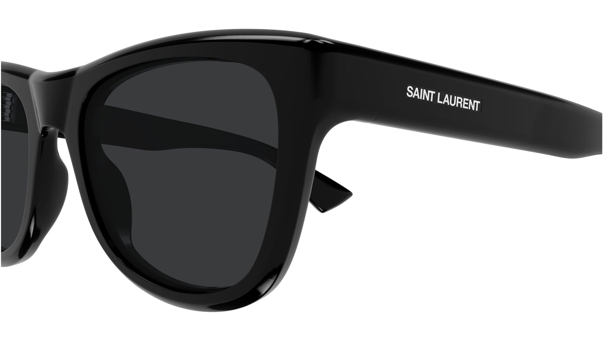 Saint Laurent SL 816 001 Shiny Black - eye-oo.com