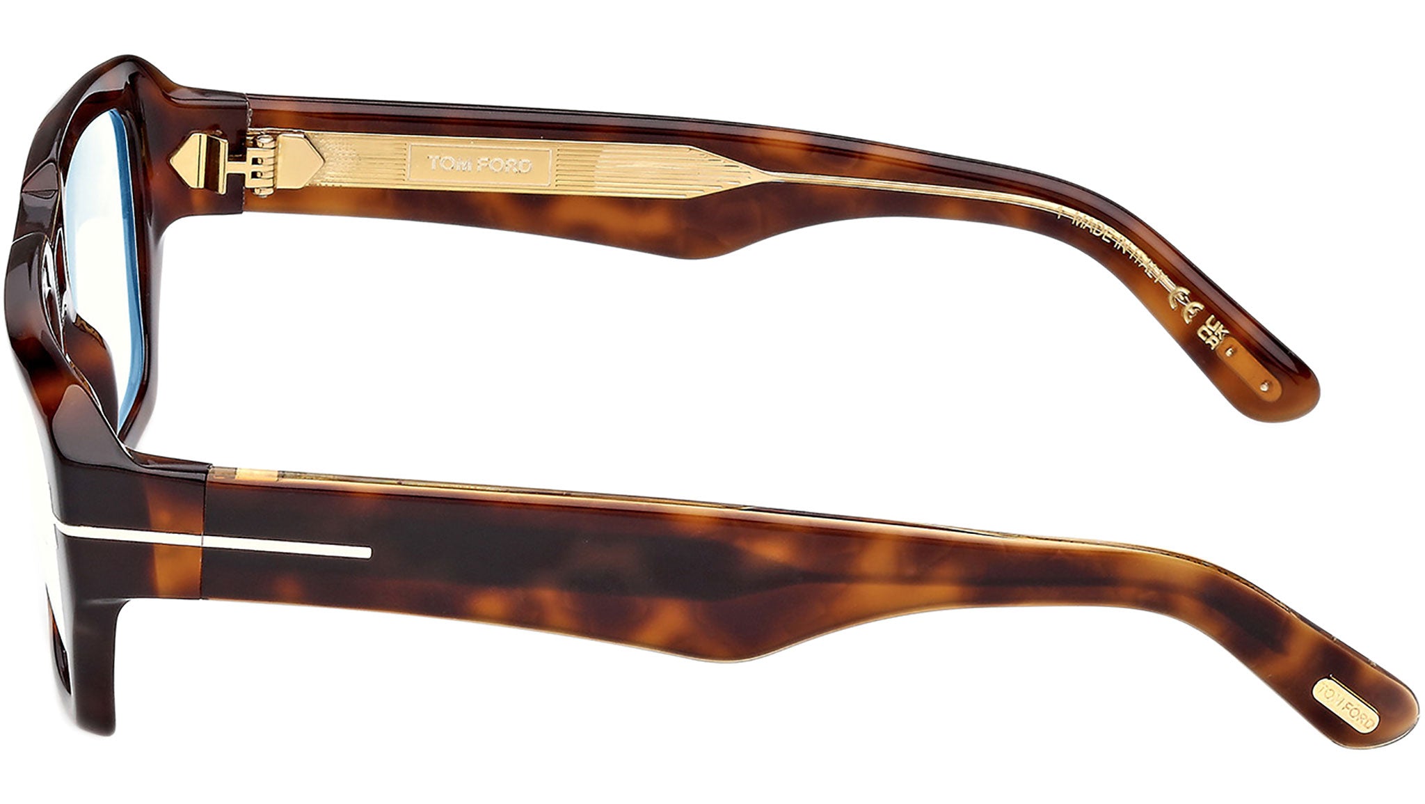 小物 TOM FORD Tom Ford FT6077-B Icon Glasses 053 Blonde Havana - eye-oo.com