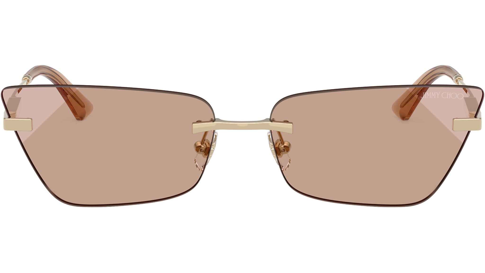 JC4012 Jimmy Choo Sunglasses 300613 Pale Gold - eye-oo.com