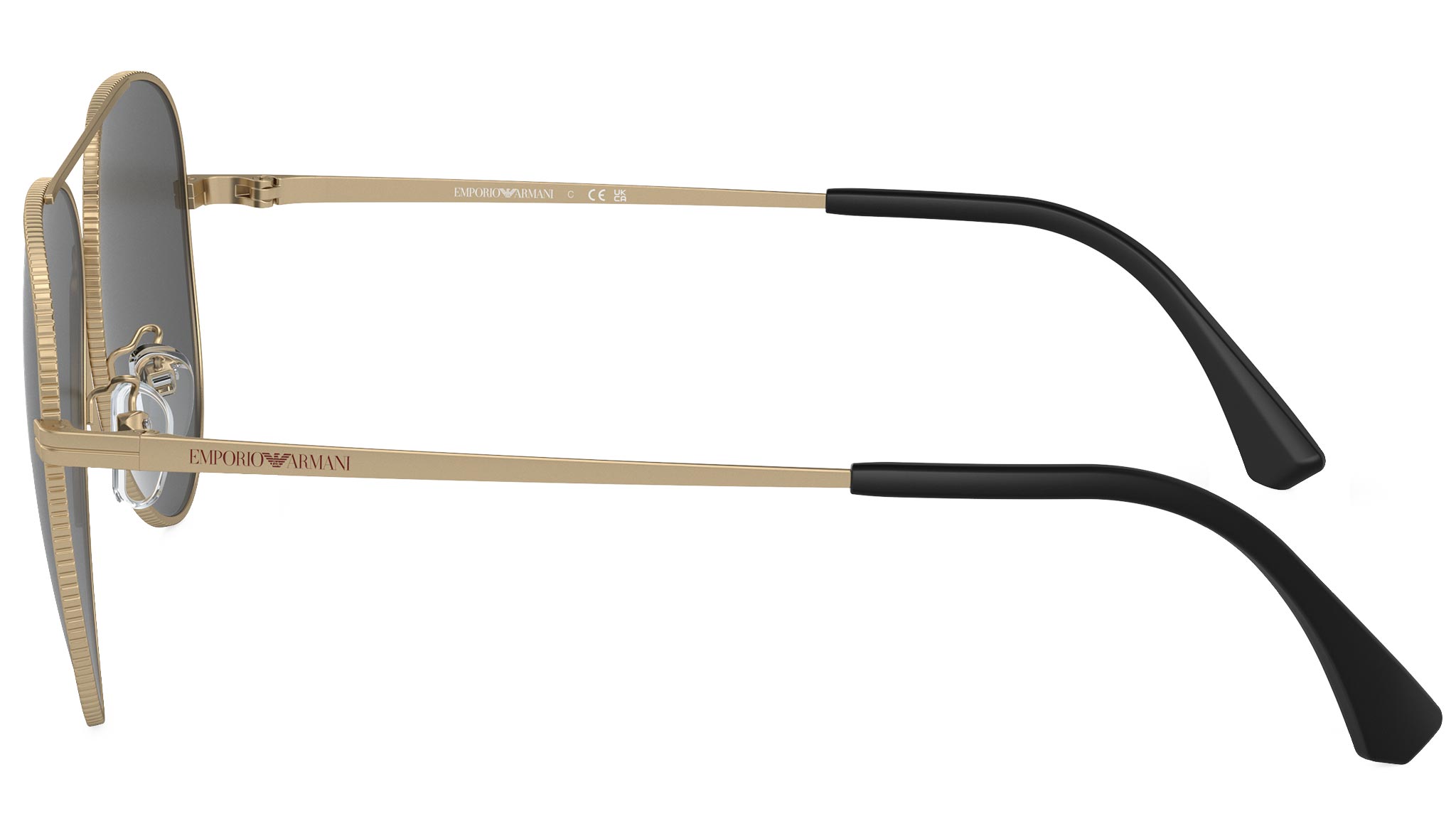 Emporio Armani EA2149D Sunglasses 337187 Gold - eye-oo.com display picture 3