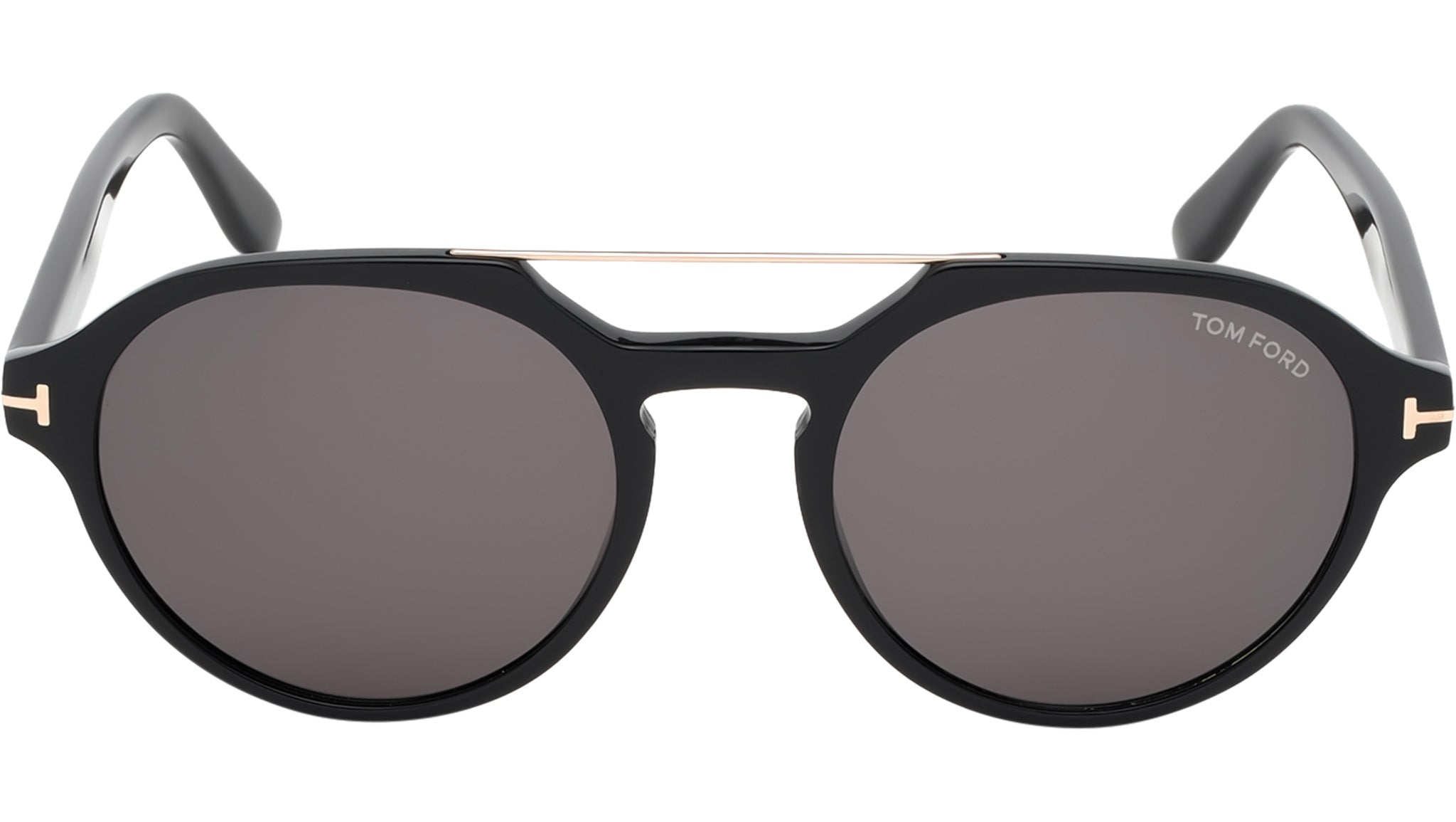 Tom Ford Stan Sunglasses FT0696 01A Shiny Black - eye-oo.com