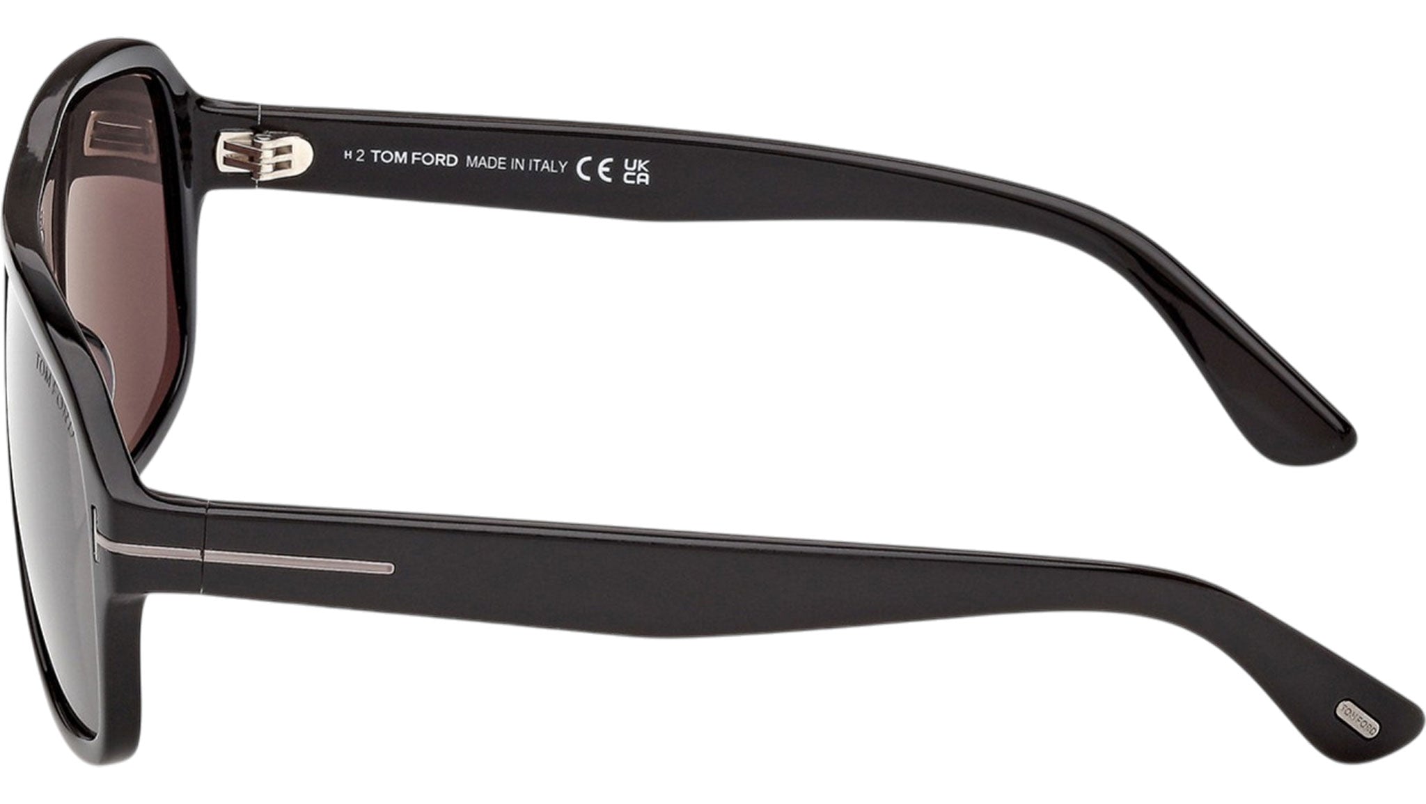 Tom Ford William-02 Sunglasses FT1335 01A Shiny Black - eye-oo.com