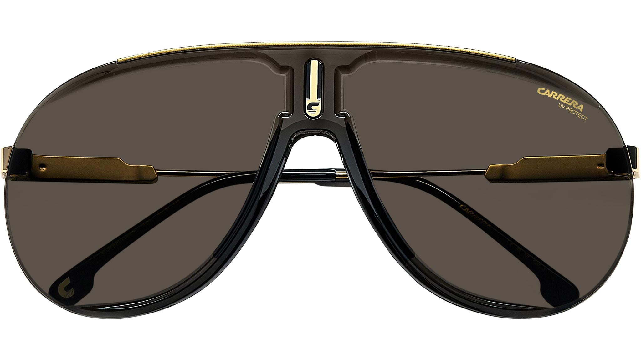 Carrera Superchampion 2M2 2K Sunglasses Black Gold - eye-oo.com display picture 3