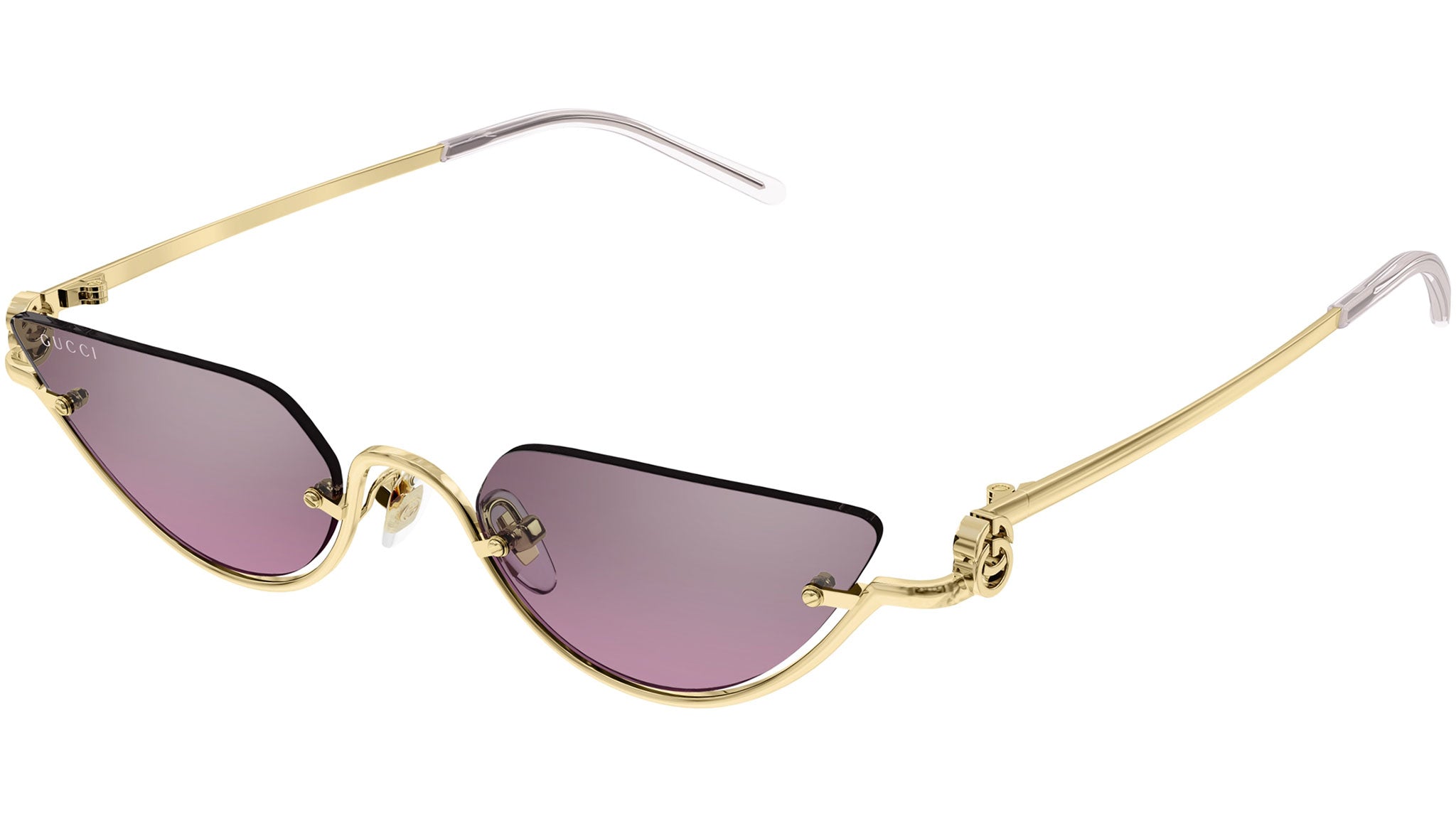 Women’s Gucci Sunglasses Gold Mauve Perfect Condition GUCCI GG1593S 003 Gold Pink Violet Women main image 4