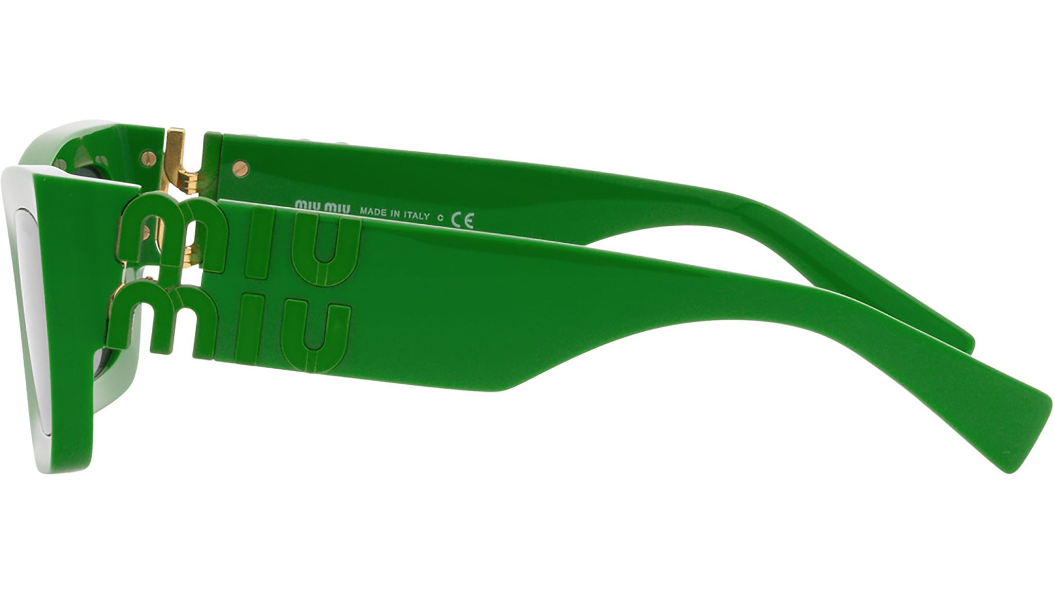 Miu Miu MU 09WS Sunglasses 19C5S0 Green - eye-oo.com