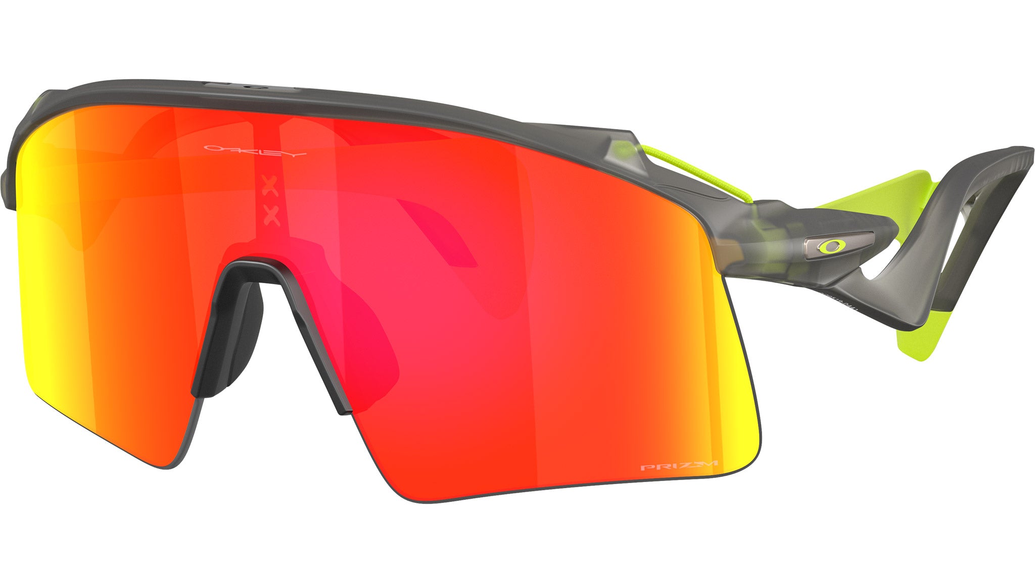 Oakley Stunt Wing Sunglasses OO9519 951904 Matte Grey Smoke - eye