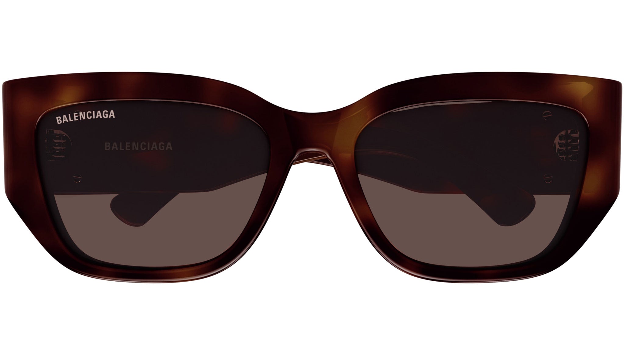 Balenciaga BB0361SK Sunglasses 002 Dark Dark Havana - eye-oo.com display picture 2