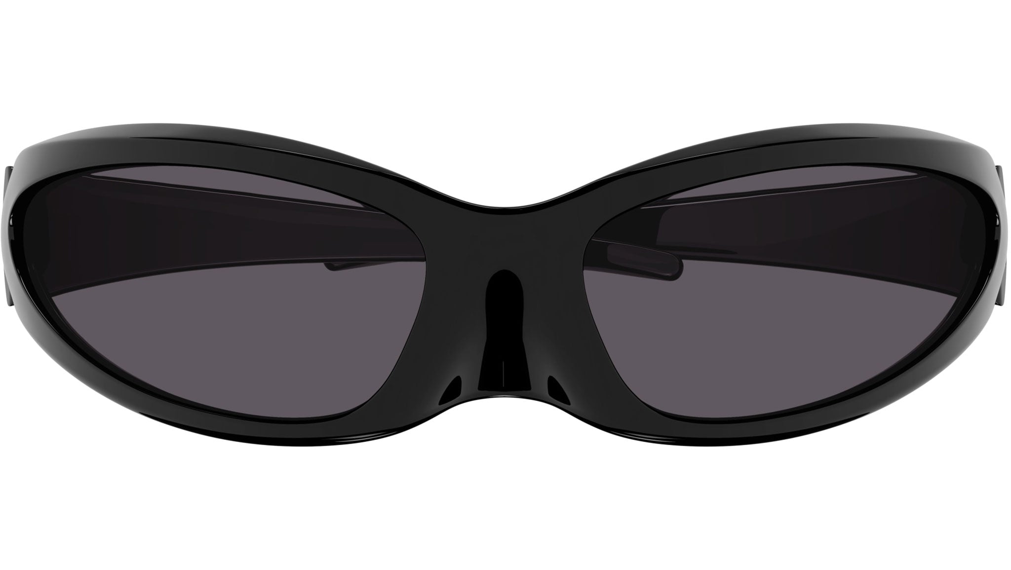 Balenciaga BB0251S 001 Black Grey Sunglasses - eye-oo.com