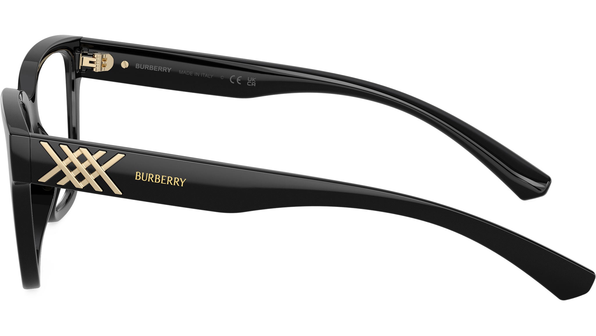 Burberry BE2457U Glasses 3001 Black - eye-oo.com