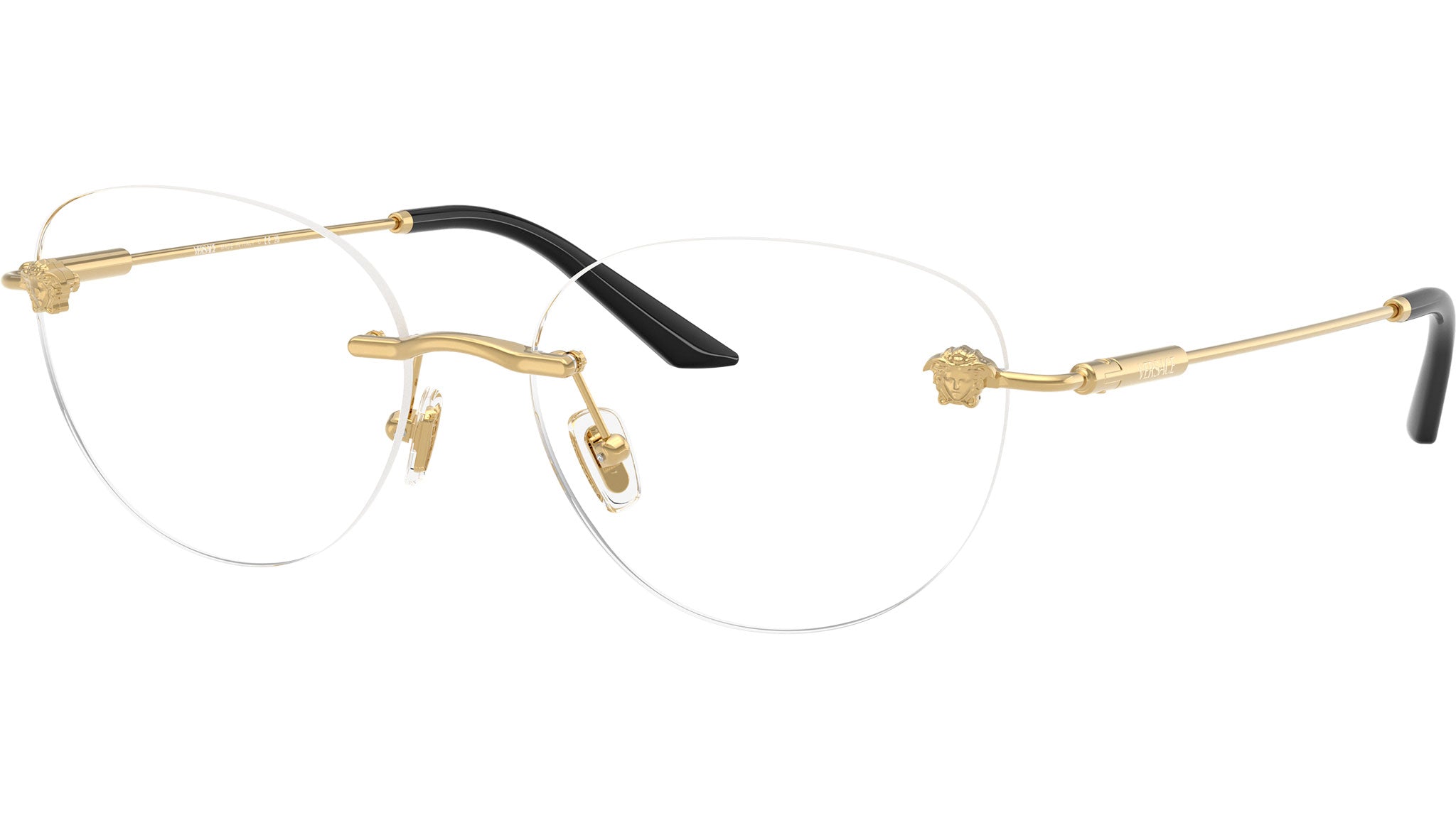 VERSACE EYEGLASSES MOD 1185-B 1002 VERSACE GLASSES FRAMES ONLY 53•17•135 Versace VE1305 Glasses 1002 Gold - eye-oo.com main image 4