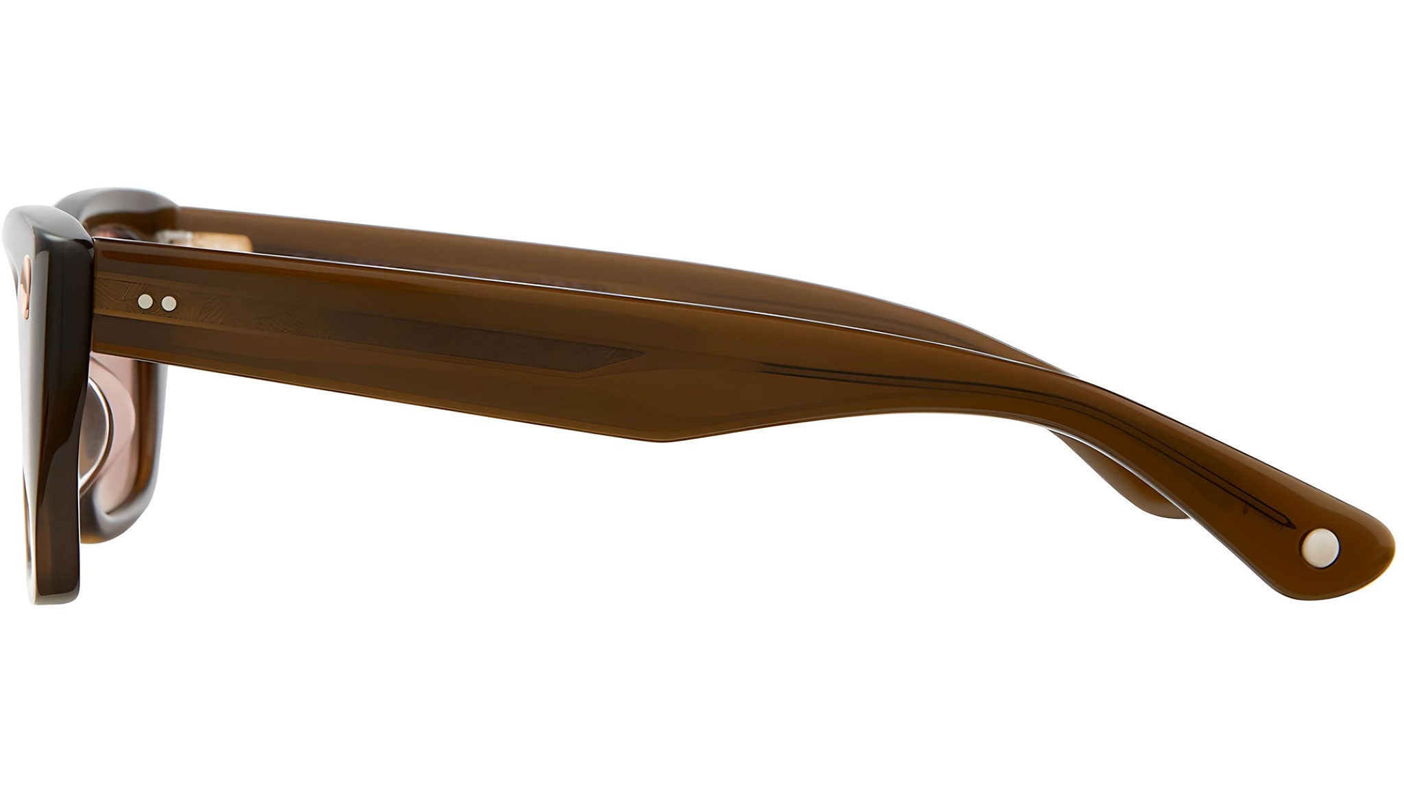 NWOT Garrett Leight Webster Sunglasses in Mudstone / Bordeaux Webster Sunglasses | Jenni Kayne main image 2