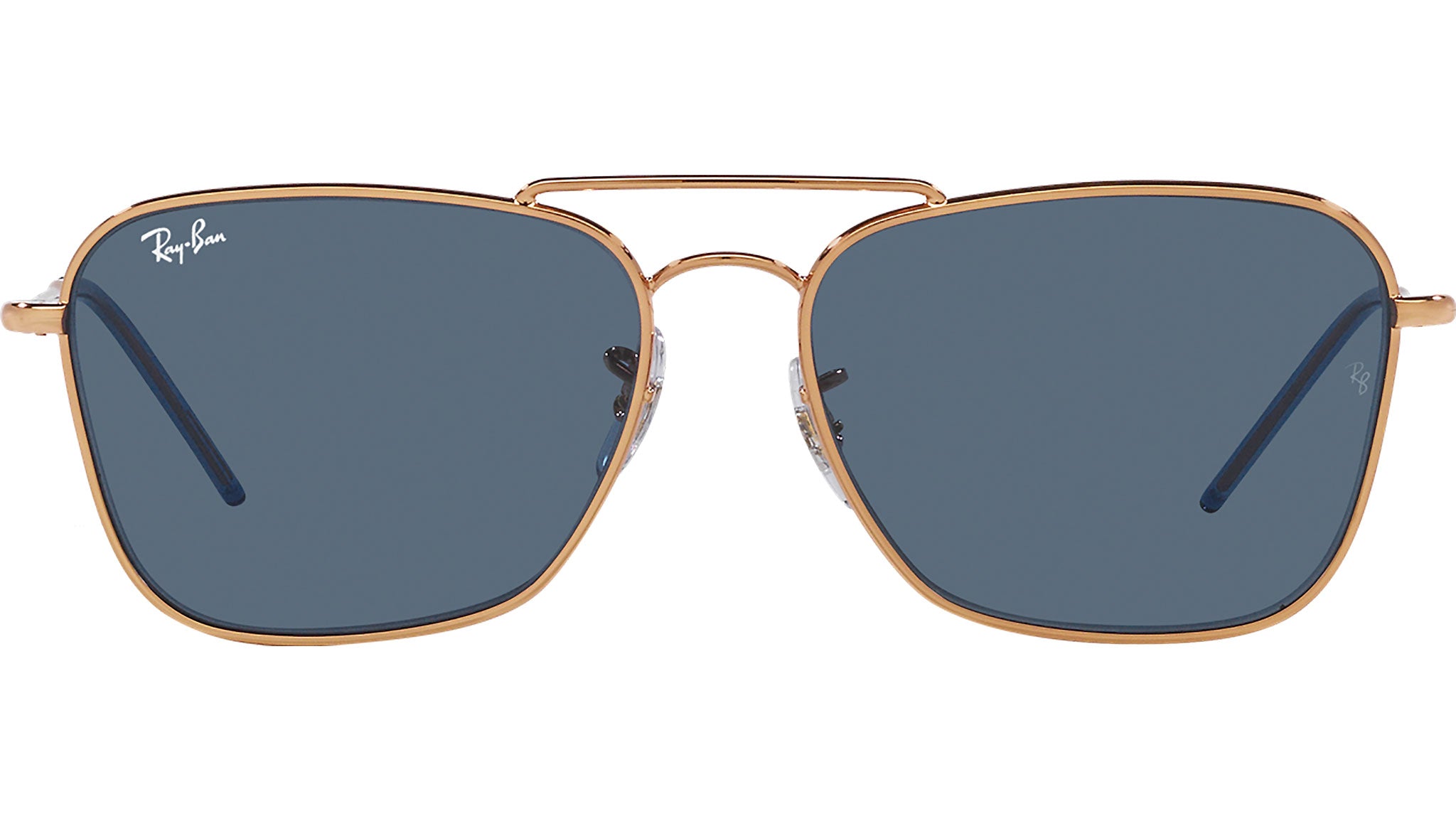 Ray-Ban Caravan Reverse RBR0102S 92023A Gold Sunglasses - eye-oo.com