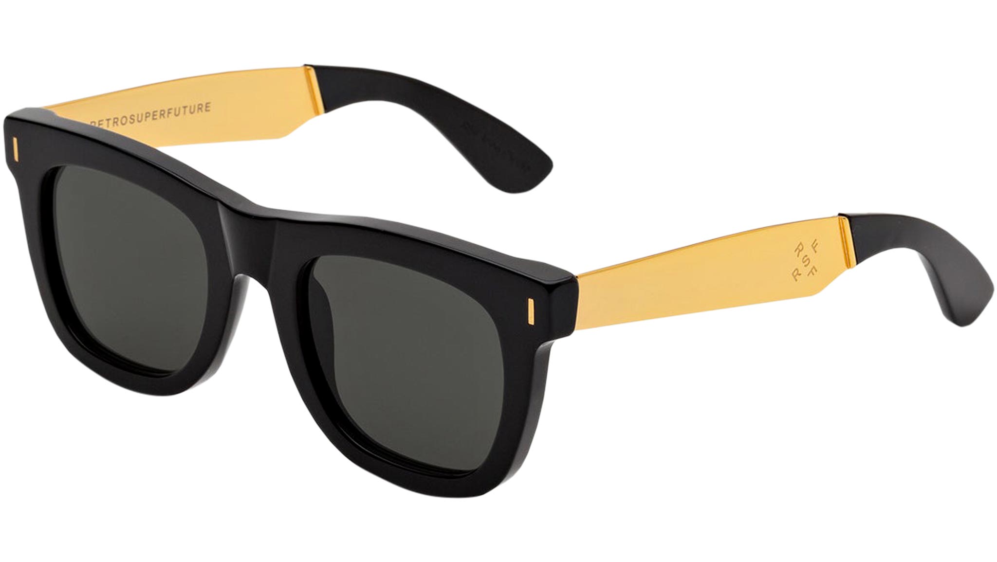 Retrosuperfuture Eyewear Ciccio Francis Black Sunglasses ZGL - eye