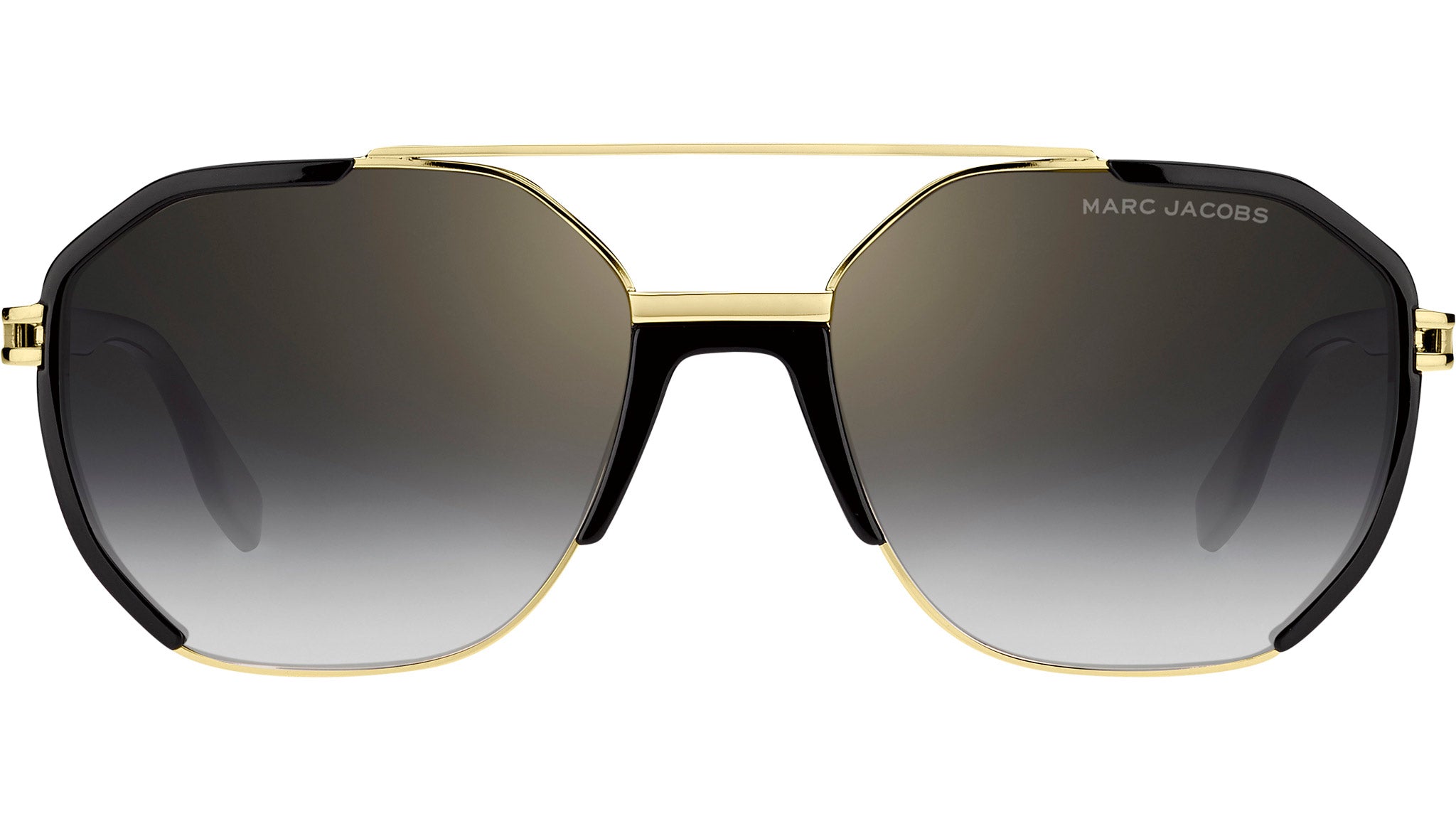 Marc Jacobs Black and Gold Sunglasses Marc Jacobs MARC 749/S - RHL FQ Gold Black_ | Sunglasses Man main image 2