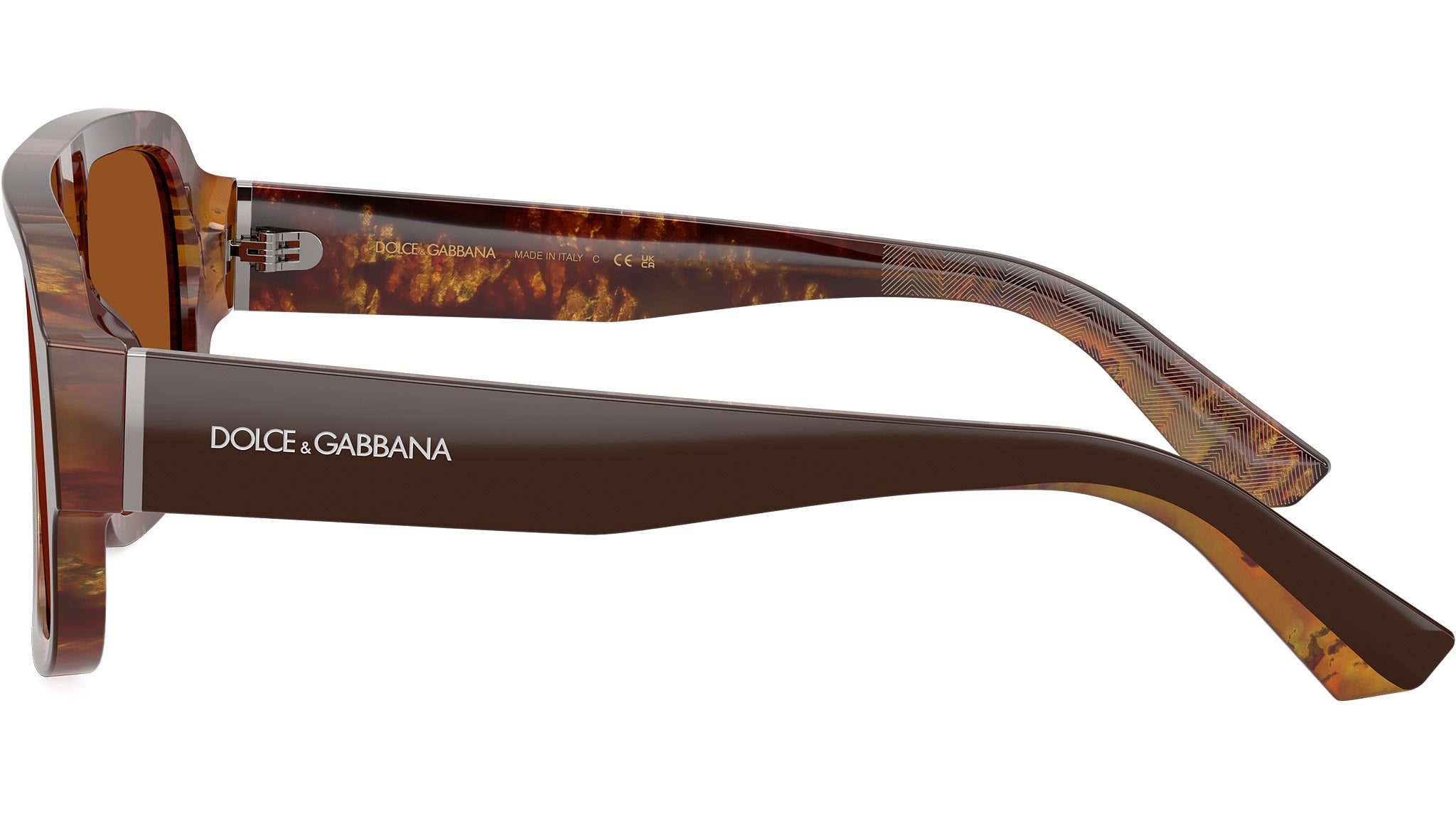 Dolce & Gabbana ブラウン サングラス DOLCE&GABBANA（ドルチェ & ガッバーナ） ドルガバ サングラス 60□16