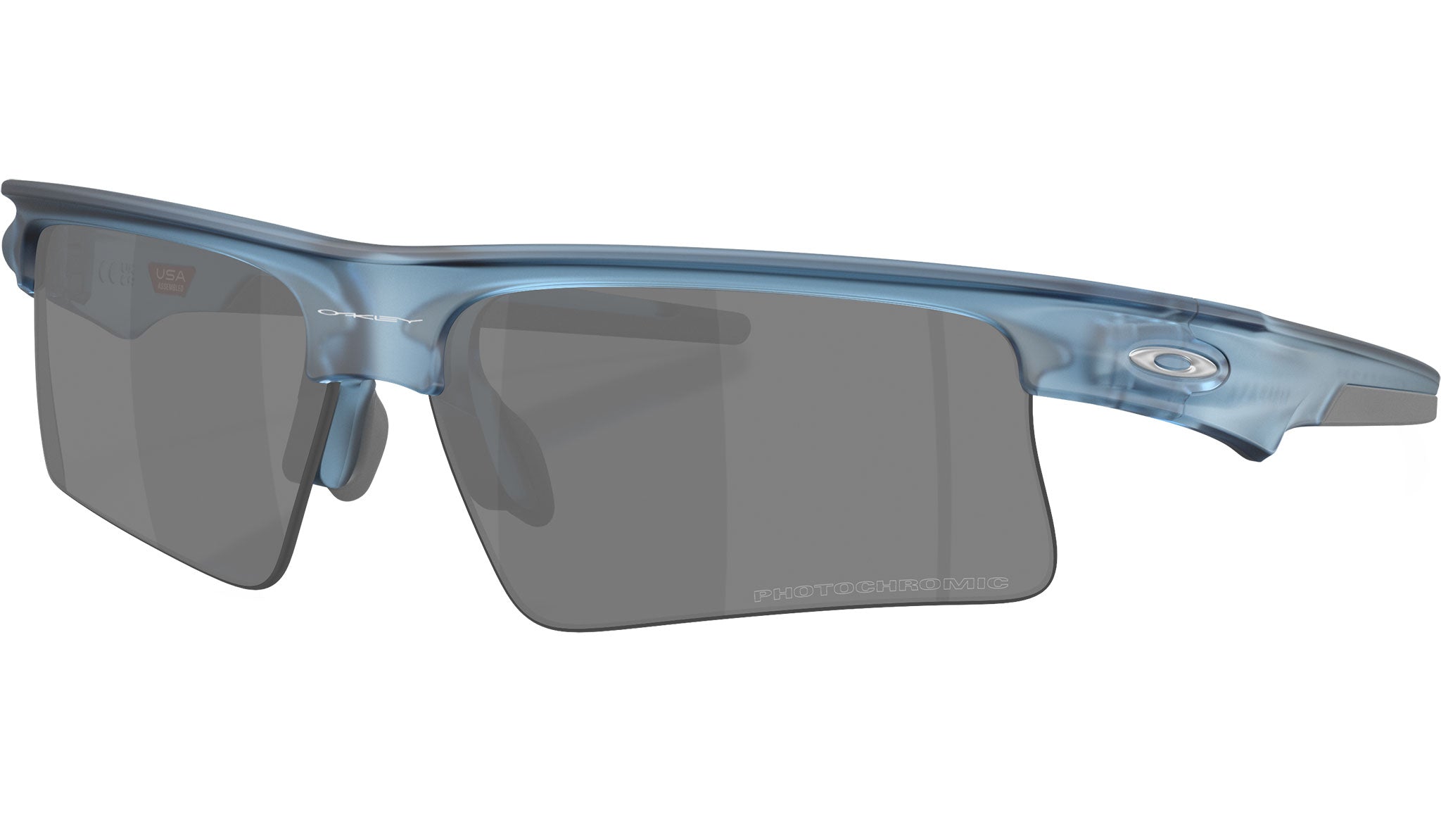 Oakley Bisphaera Speed Sunglasses OO9534 07 Matte Trans Stonewash