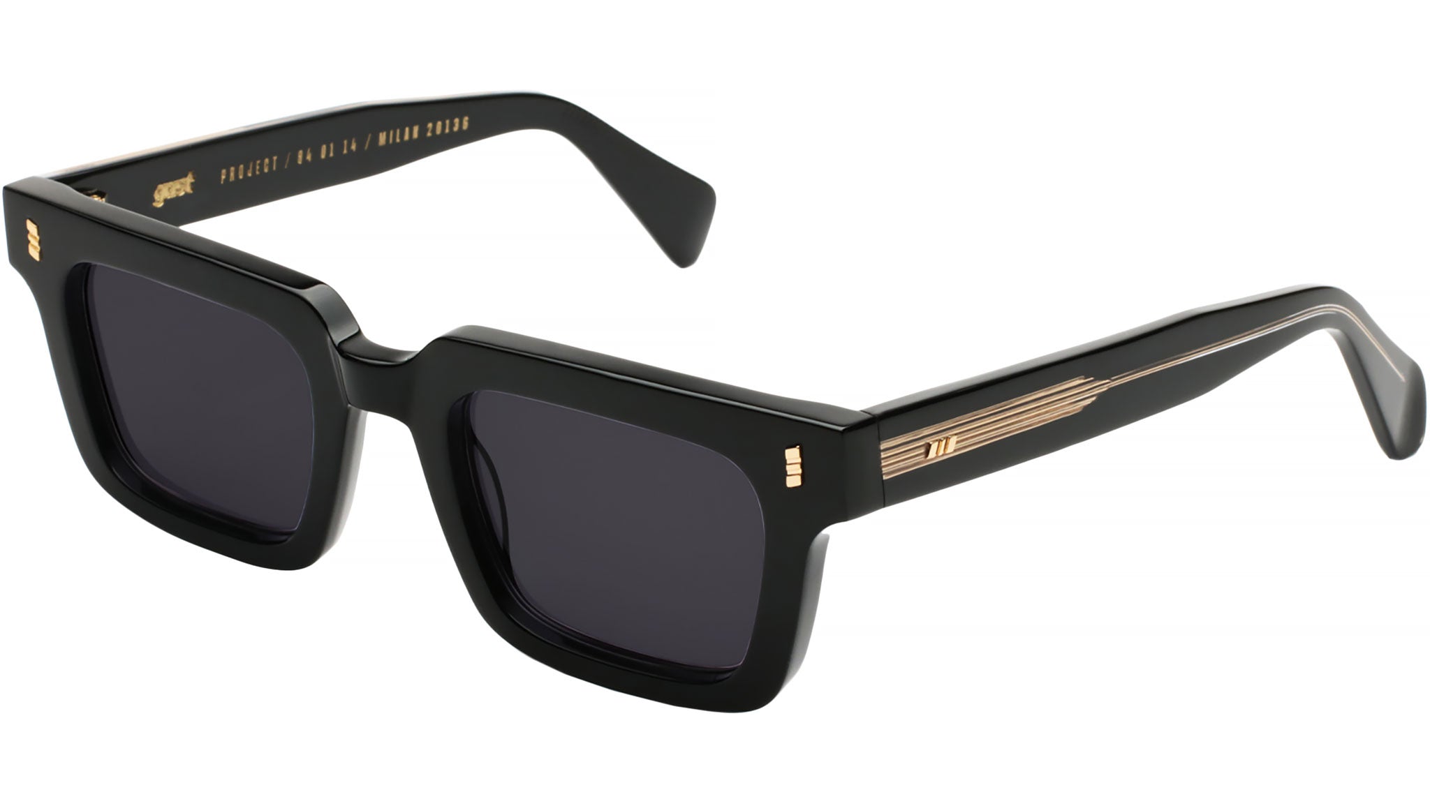 Gast (Not) Common NC07 Sunglasses Black Gold - eye-oo.com