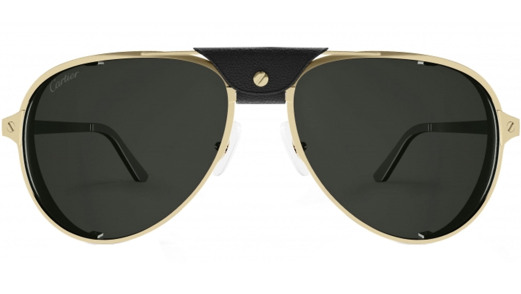 Cartier CT0296S 001 Shiny Gold Sunglasses - eye-oo.com