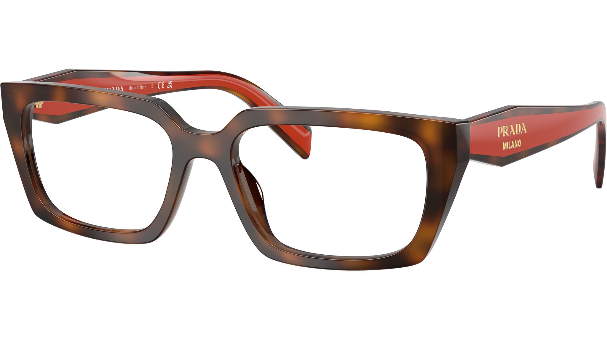PR D05V Prada Glasses 01K1O1 Juniper Havana - eye-oo.com