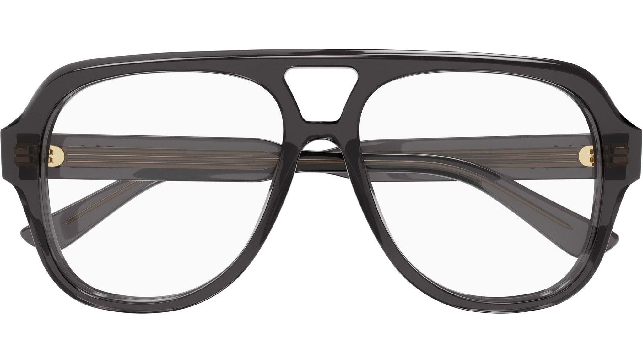 CH0339O Chloé Pilot Eyeglasses 001 Grey - eye-oo.com