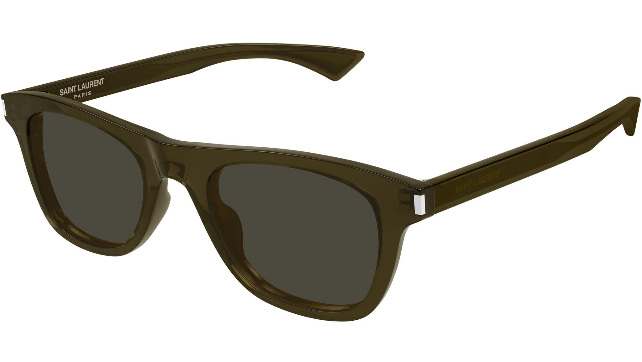 Saint Laurent SL 879 Sunglasses 004 Brown Grey - eye-oo.com display picture 2