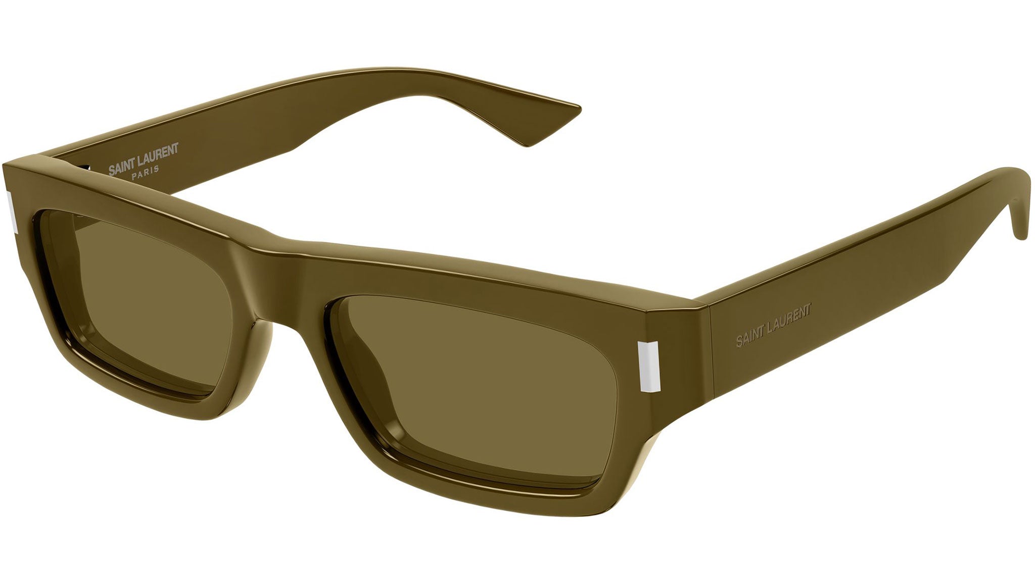 Saint Laurent Paris サングラス SL117 K ブラウン SL 837 Saint Laurent Sunglasses 003 Shiny Brown - eye-oo.com