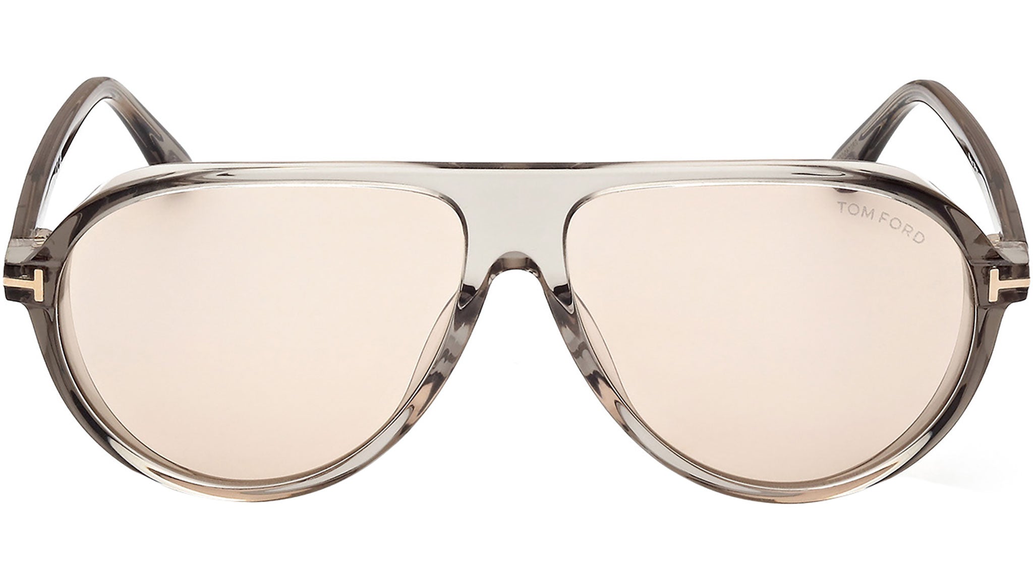 Tom Ford Marcus FT1023 Sunglasses 93E Shiny Light Green  display picture 1
