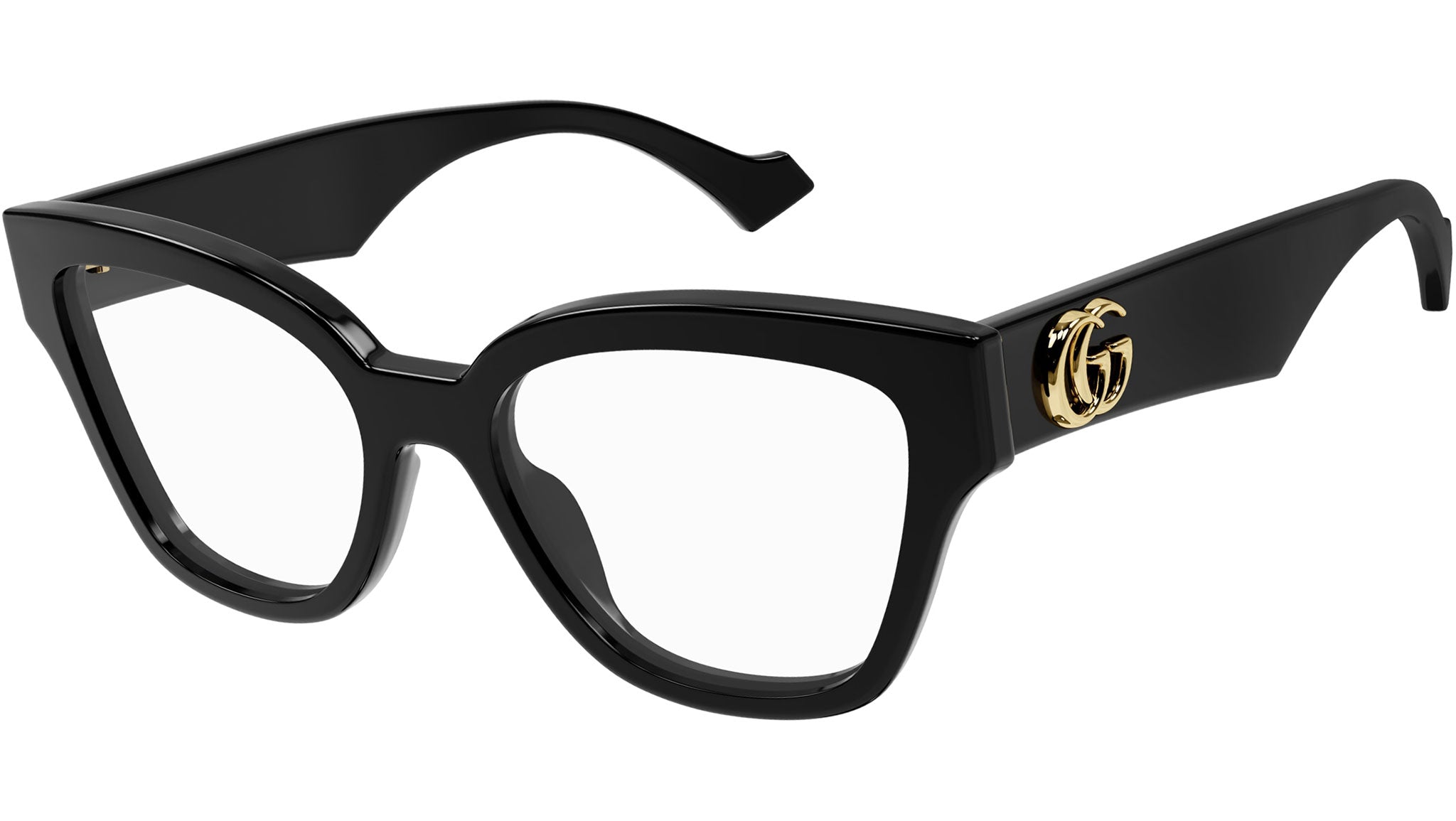 Gucci GG1424O Black Round Glasses - eye-oo.com